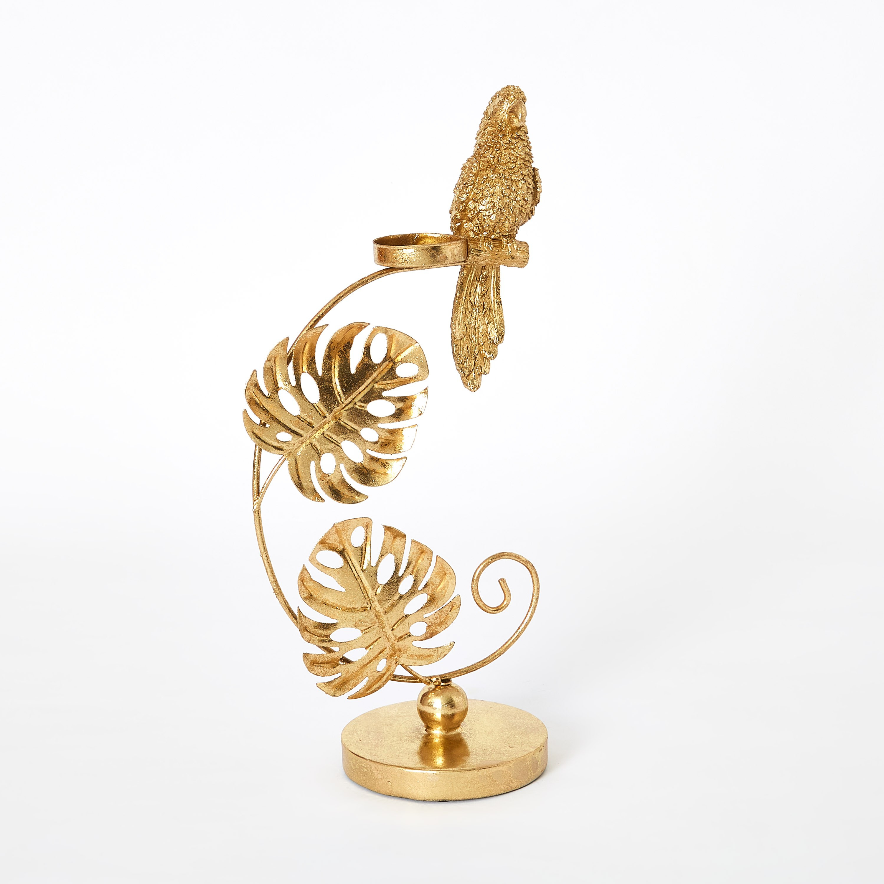تمثال بوليريسين بتصميم ببغاء على ورقة شجر من زوي - 19x12x37.5 سم-hbxhomeware-homedecor-figurinesandornaments-image-5