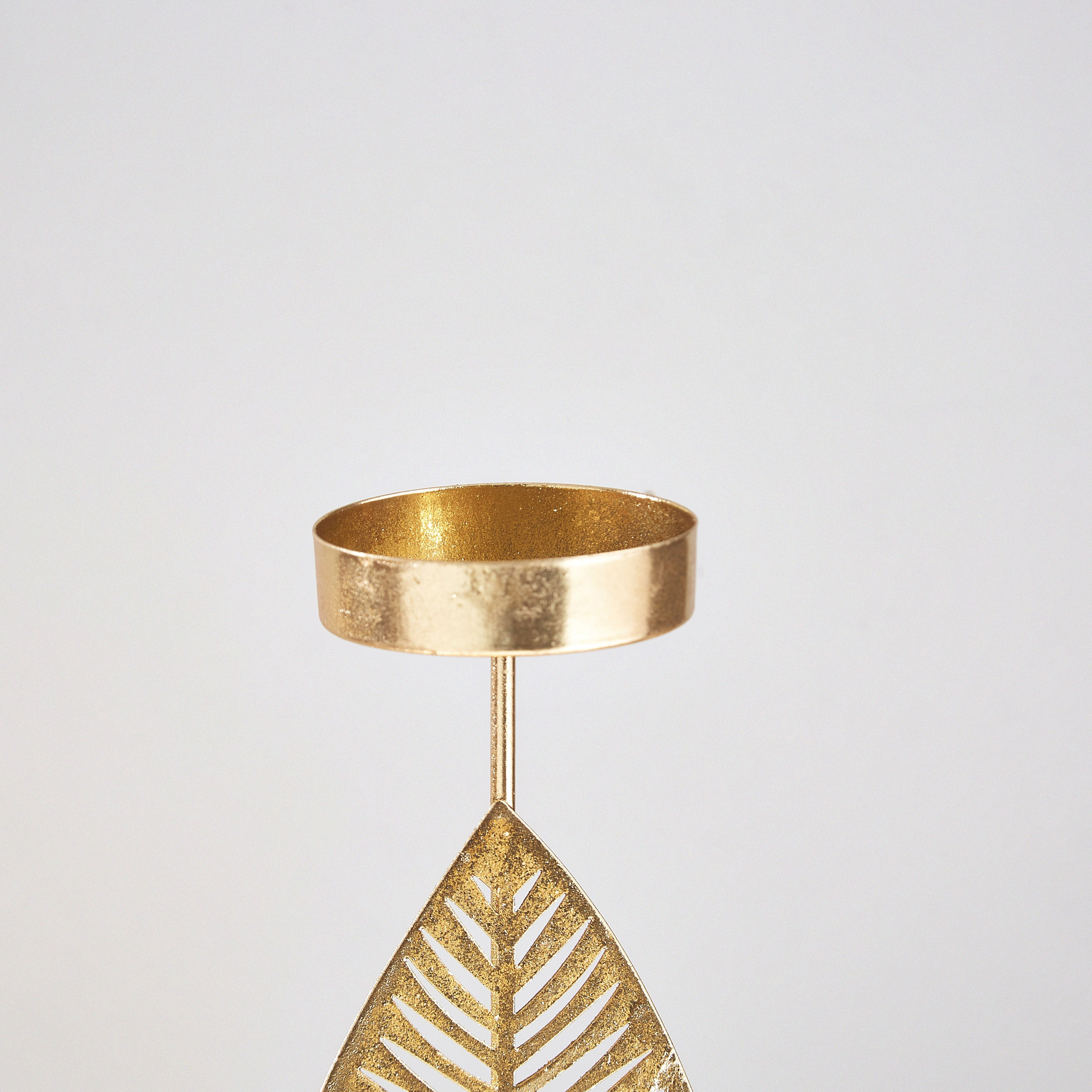 حامل شموع بوليريسين بتصميم ببغاء على ورقة شجر من زوي - 13.5x14x51 سم-hbxbedroom-homefragrance-candleholders-image-3