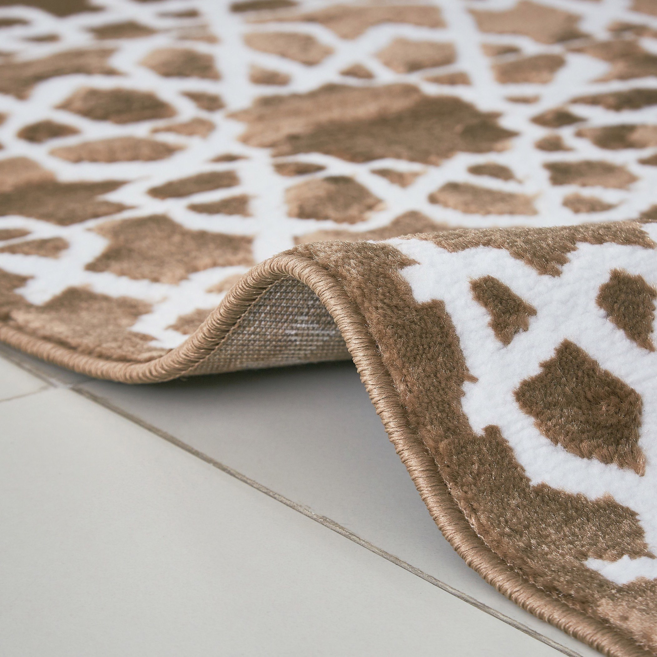 سجادة بولي بروبلين مقاومة للبقع إمباير من مشاعل - 60x150 سم-hbxdecorandfurnishings-floorcoverings-rugs-image-3