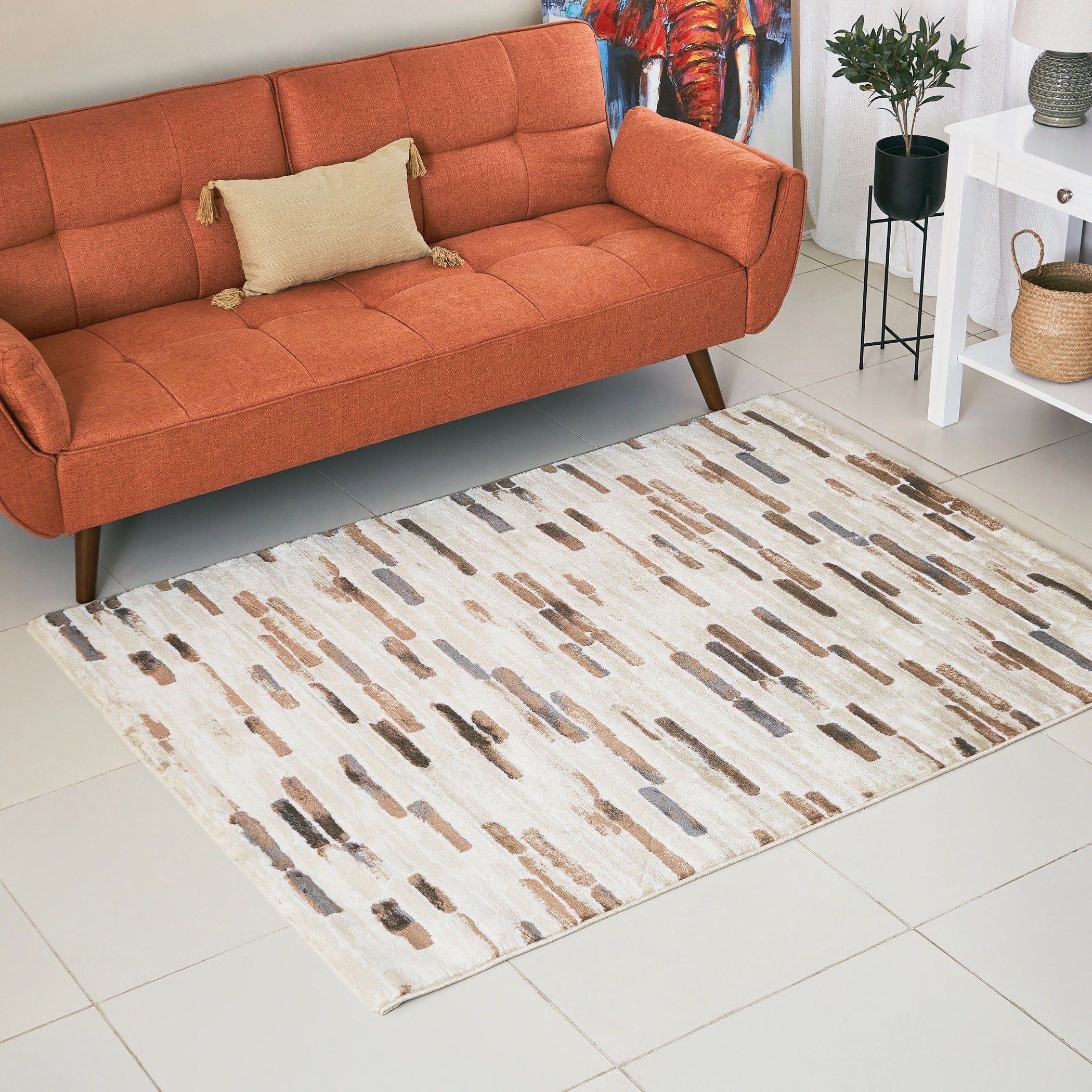 سجادة بولي بروبلين مقاومة للبقع جالن من مشاعل - 150x200 سم-hbxdecorandfurnishings-floorcoverings-rugs-image-1