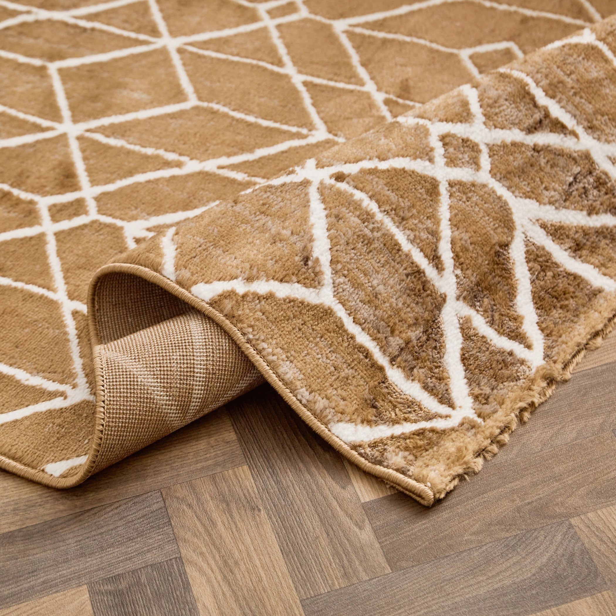 سجادة بولي بروبلين مقاومة للبقع من مشاعل جيران - 110x160 سم-hbxdecorandfurnishings-floorcoverings-rugs-image-3