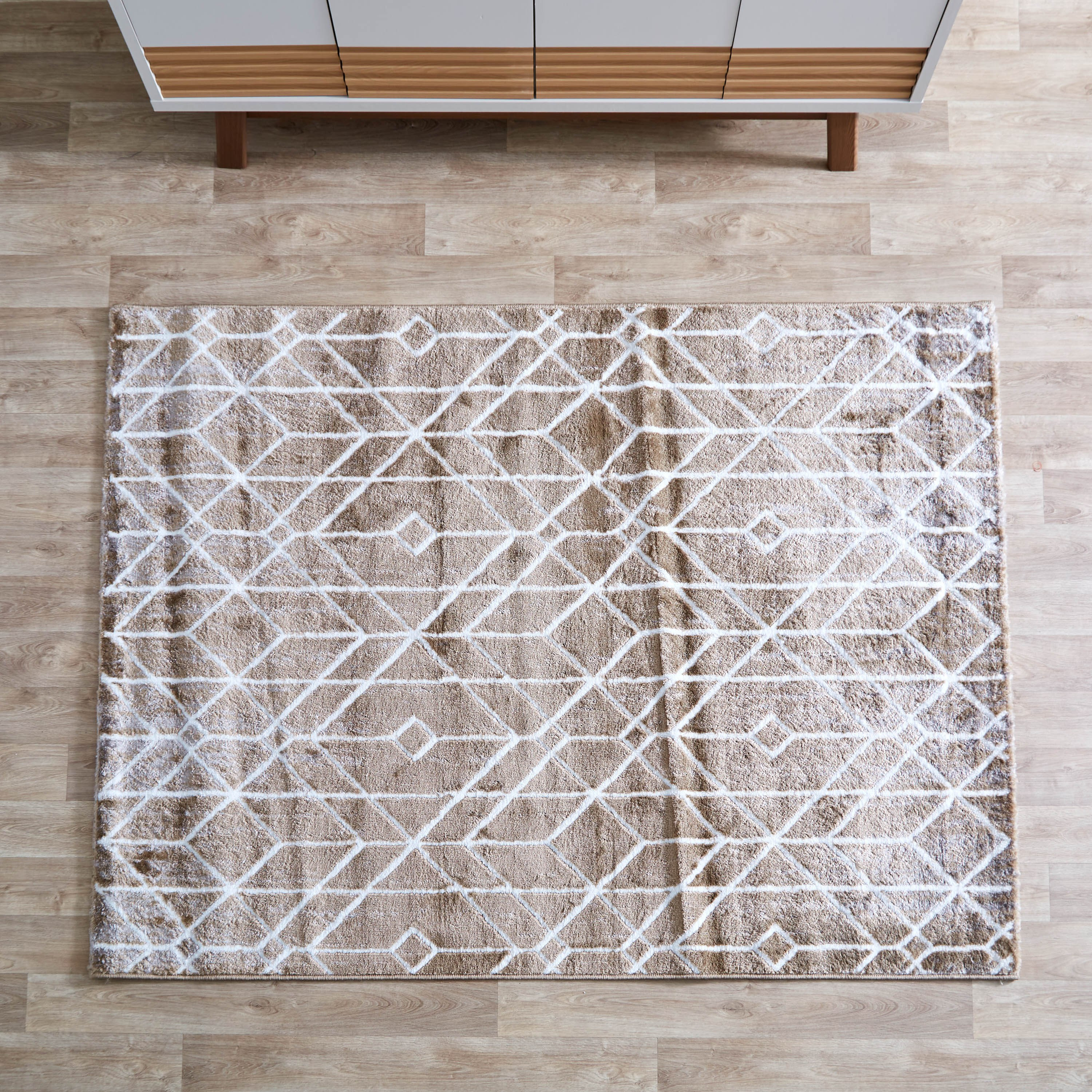 سجادة بولي بروبلين مقاومة للبقع من مشاعل جيران - 150x200 سم-hbxdecorandfurnishings-floorcoverings-rugs-image-1