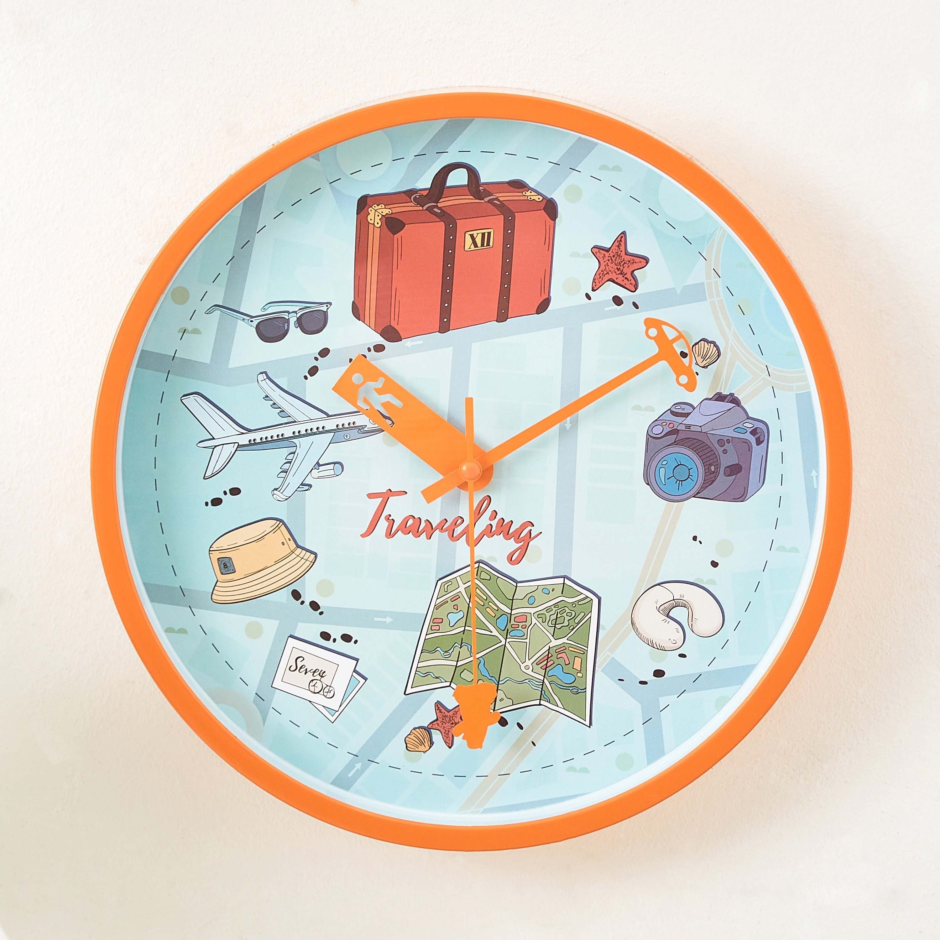 ساعة حائط ترافيل من ايرا - 25 سم-hbxhomeware-hbxkidsandyouth-image-1