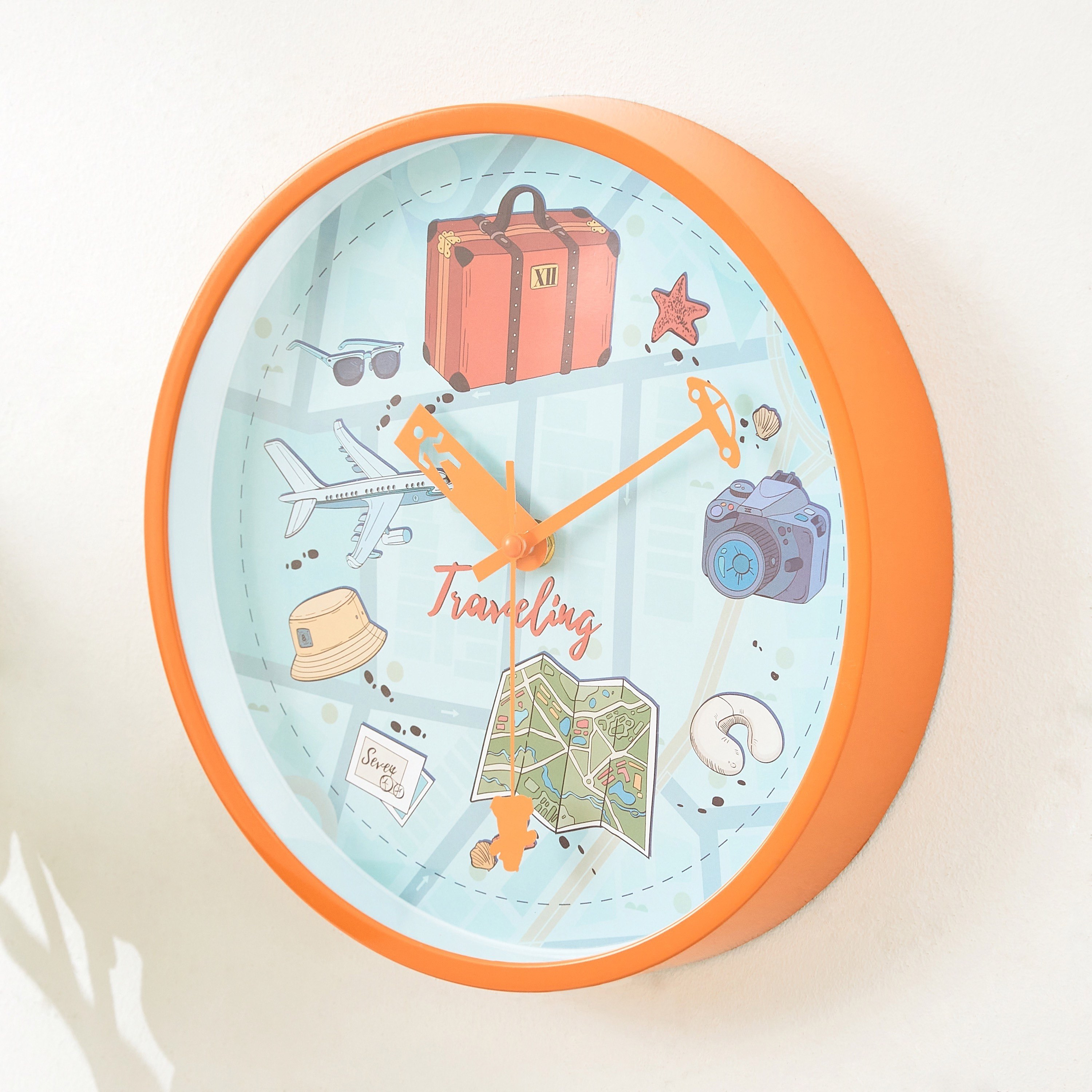 ساعة حائط ترافيل من ايرا - 25 سم-hbxhomeware-hbxkidsandyouth-image-2