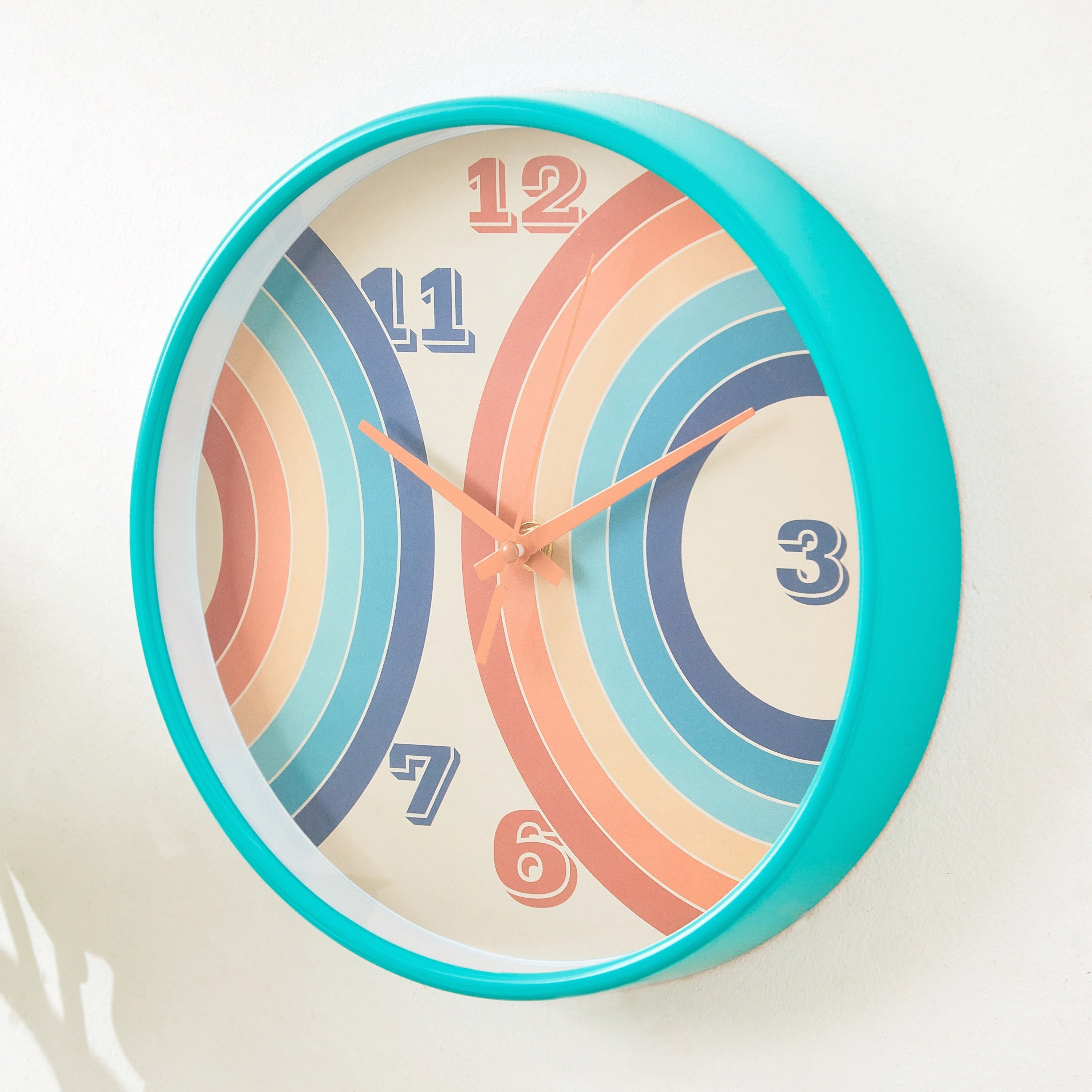 ساعة حائط مخطّطة من ايرا - 25x25x4 سم-hbxhomeware-hbxkidsandyouth-image-2