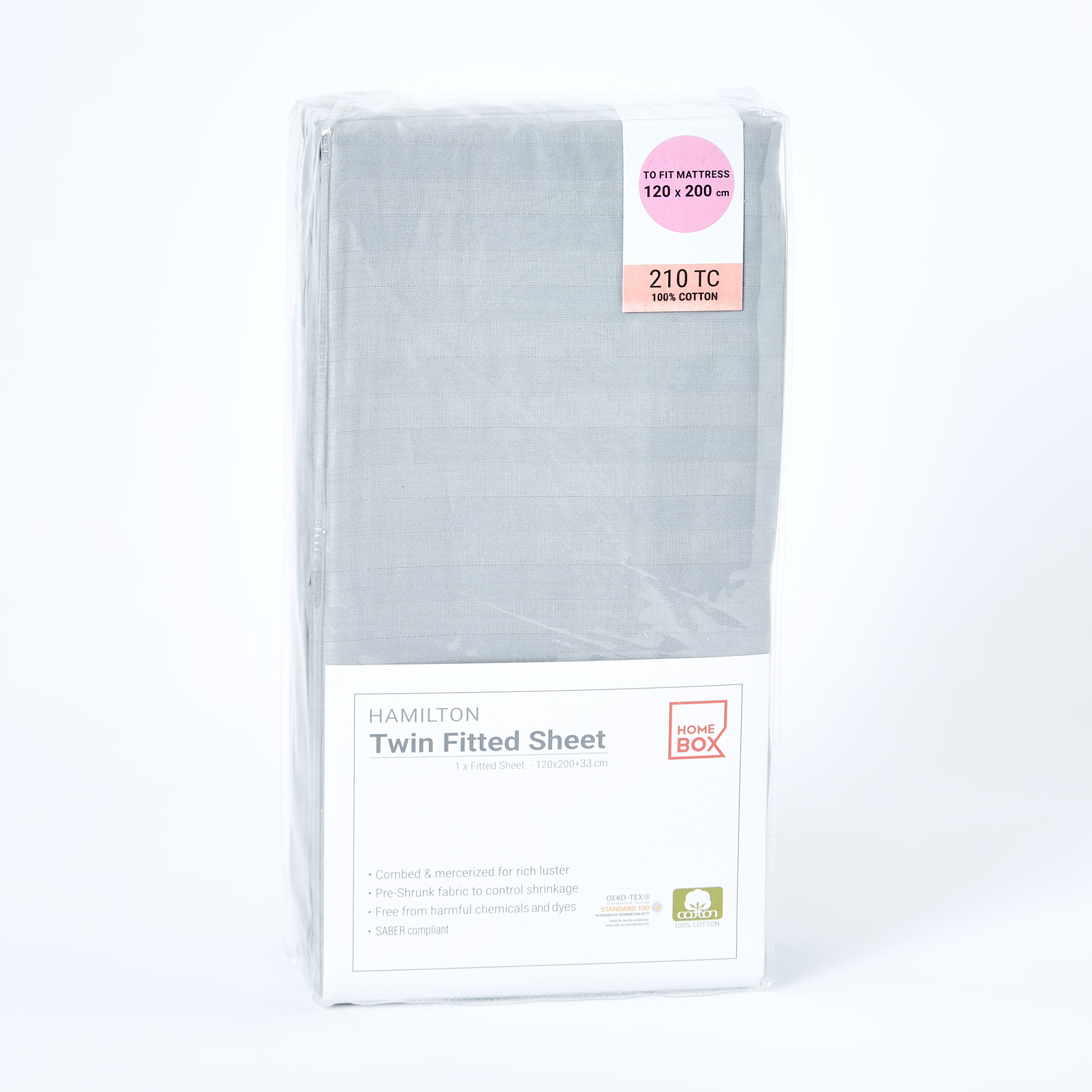 Hamilton Satin Striped Twin Fitted Sheet - 120x200+33 cm-hbxhomeware-hbxbedroom-image-6