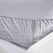 Hamilton Satin Striped Super King Fitted Sheet - 200x200+33 cm-Sheets and Pillow Covers-thumbnailMobile-3