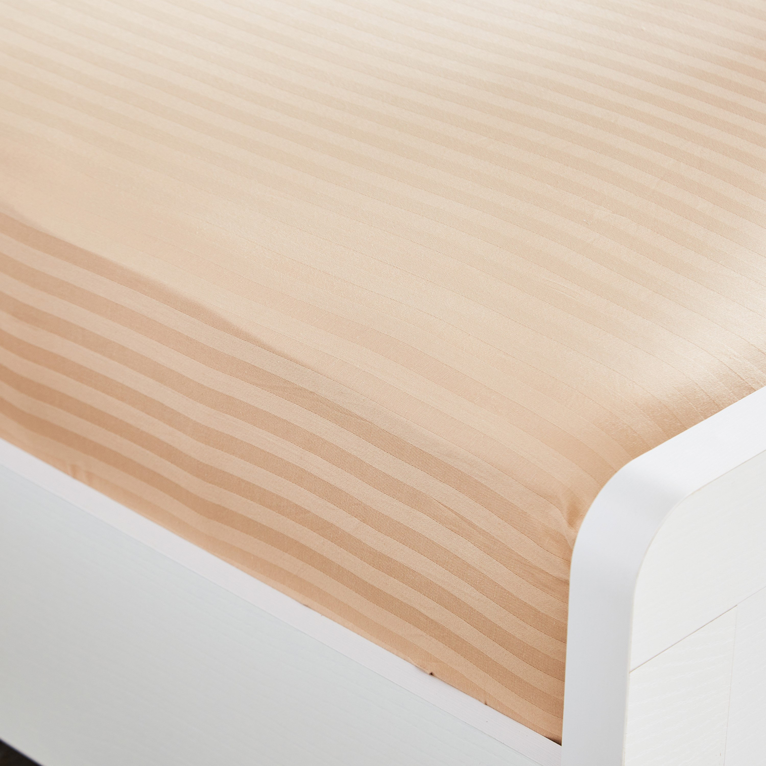 Hamilton Satin Striped King Cotton Fitted Sheet - 180x210+33 cm-hbxhomeware-hbxbedroom-image-3