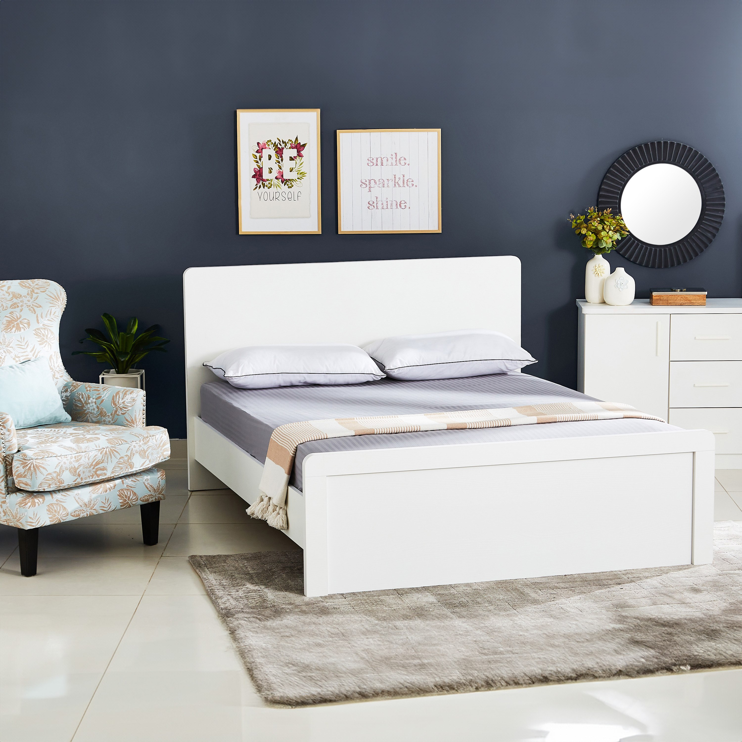 Hamilton Satin Striped King Cotton Fitted Sheet - 180x210+33 cm-hbxhomeware-bedding-fittedsheets-image-5