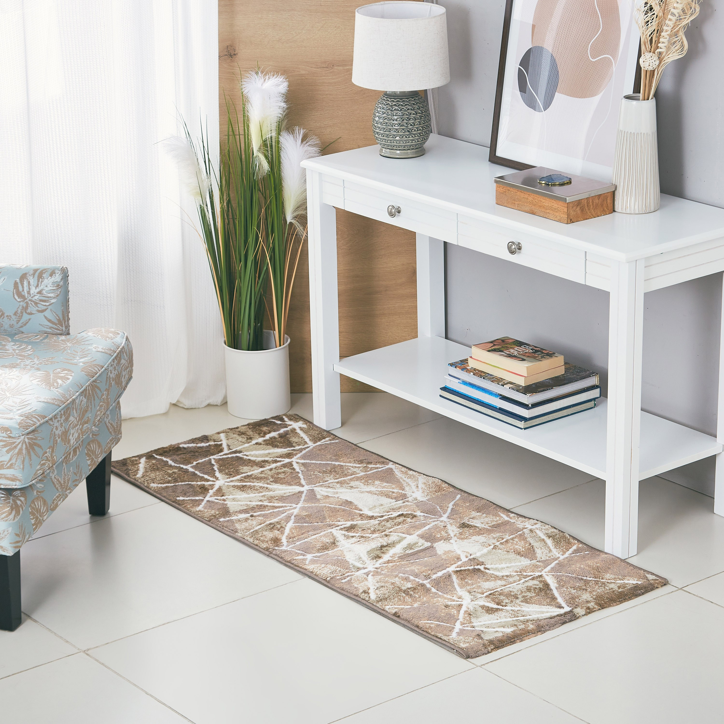 سجادة بولي بروبلين مقاومة للبقع ريو من ماهرين - 60x150 سم-hbxdecorandfurnishings-floorcoverings-rugs-image-1