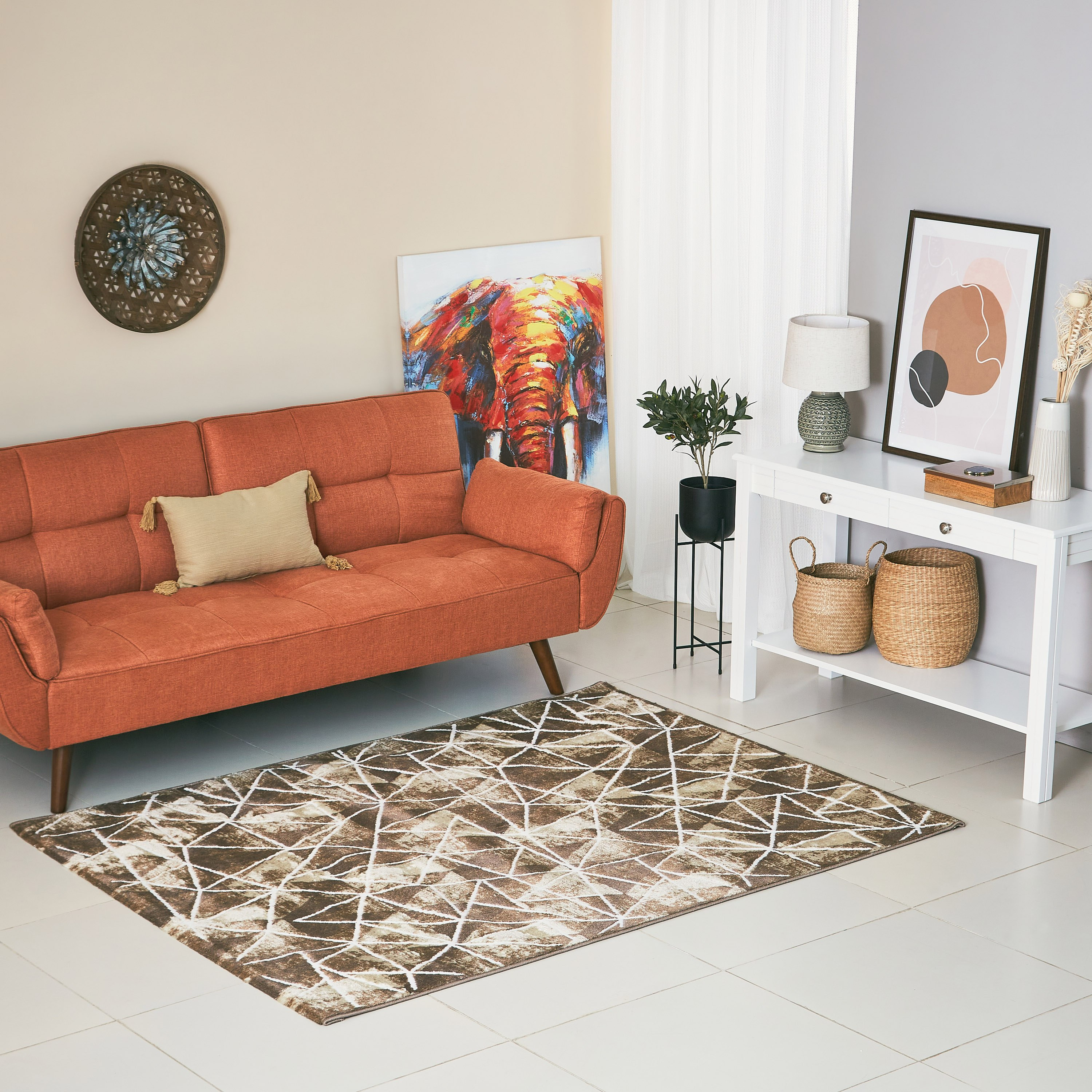 سجادة بولي بروبلين مقاومة للبقع من ماهرين ريو - 150x200 سم-hbxdecorandfurnishings-floorcoverings-rugs-image-4