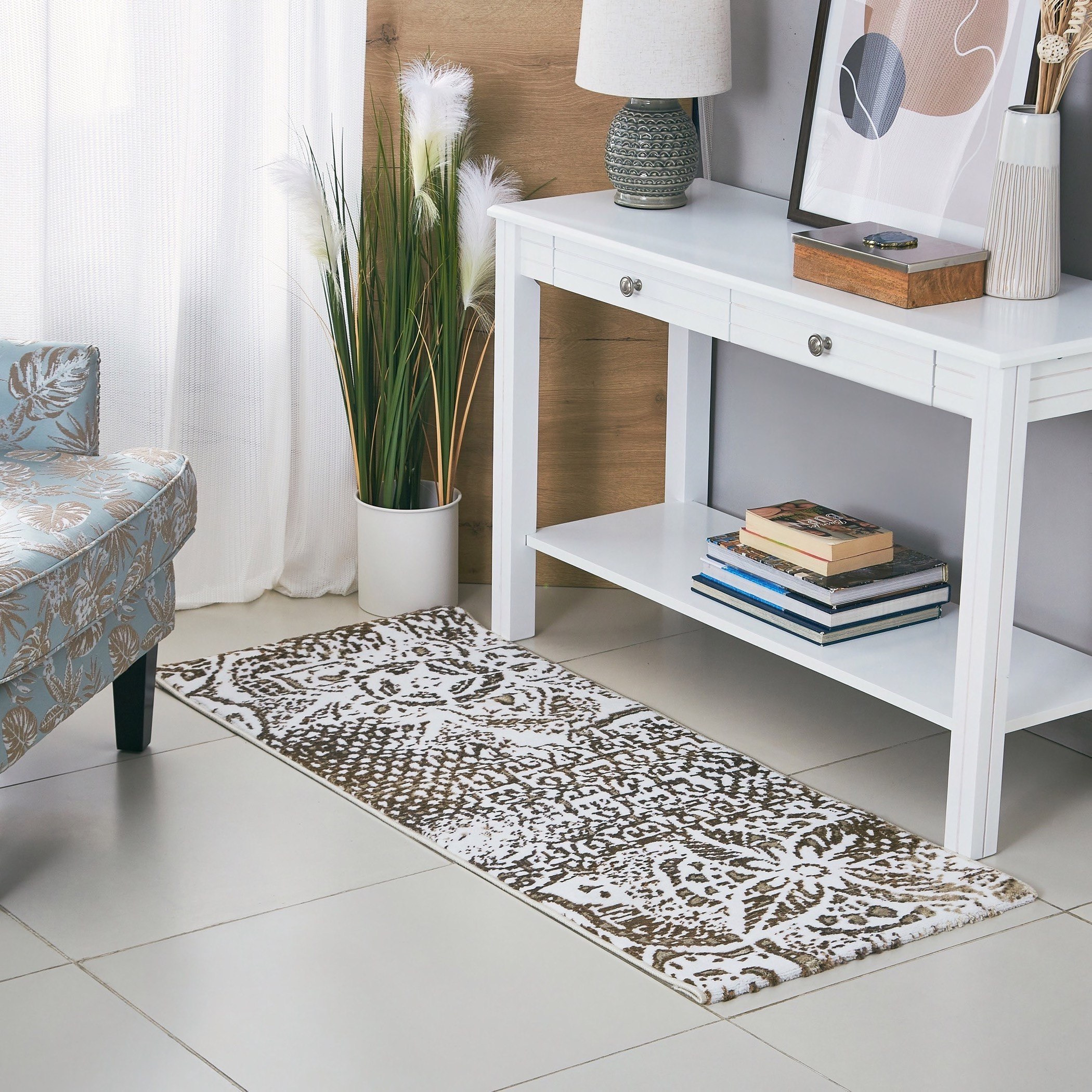 سجادة بولي بروبلين مقاومة للبقع داميان من ماهرين - 60x150 سم-hbxdecorandfurnishings-floorcoverings-rugs-image-1