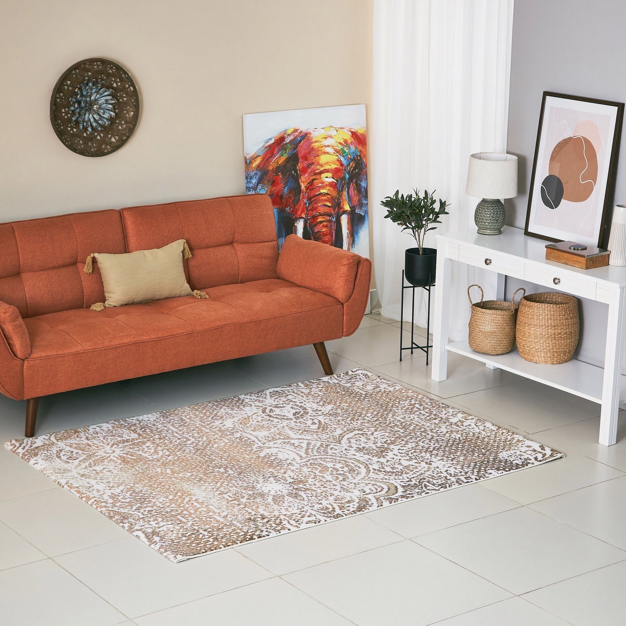 سجادة بولي بروبلين مقاومة للبقع داميان من ماهرين - 110x160 سم-hbxdecorandfurnishings-floorcoverings-rugs-image-4
