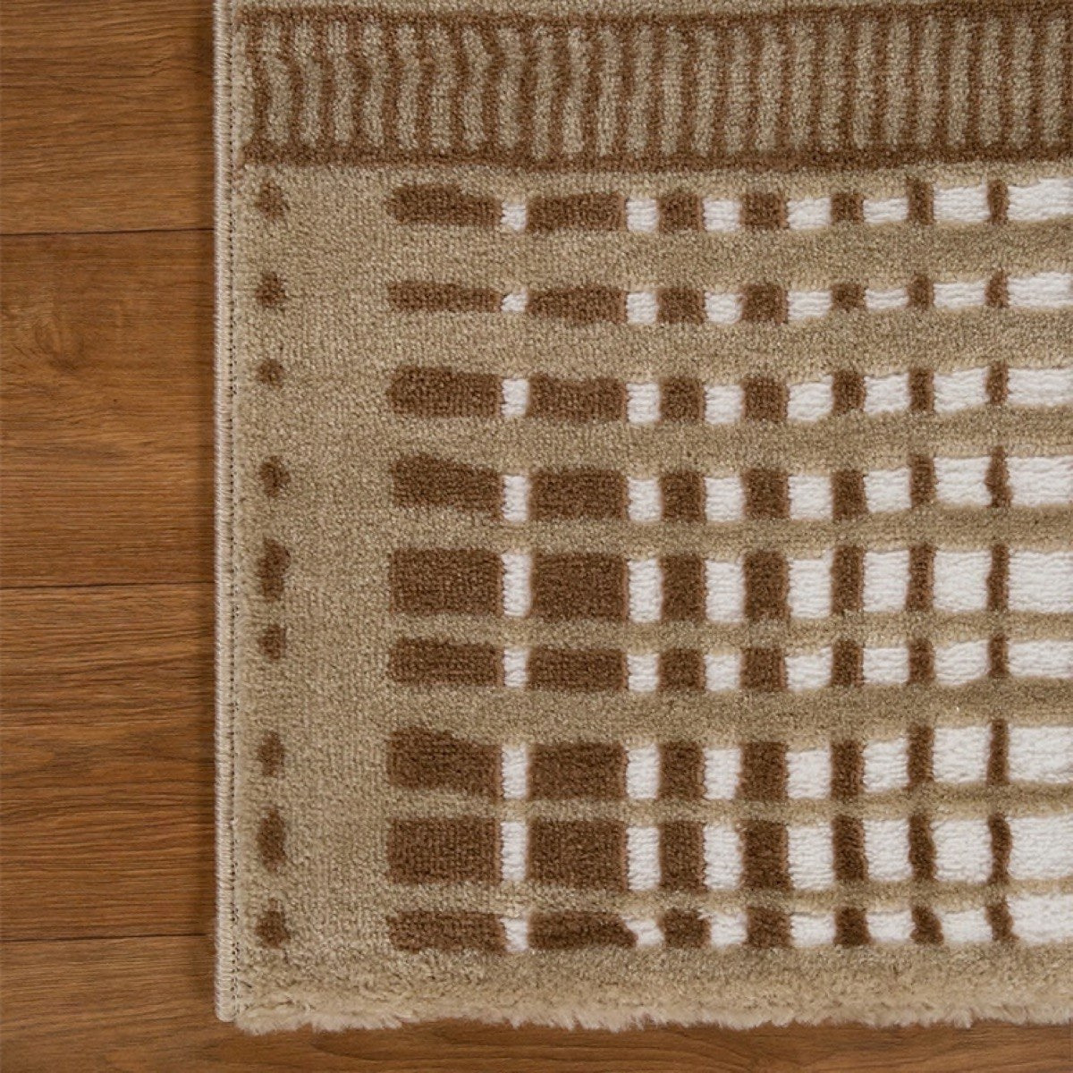Zayaan Axel Stain Resistant Polypropylene Rug - 60x150 cm-hbxdecorandfurnishings-floorcoverings-rugs-image-2