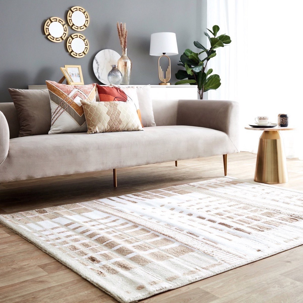 سجادة بولي بروبلين مقاومة للبقع من زايان أكسل - 150x200 سم-hbxdecorandfurnishings-floorcoverings-rugs-image-6