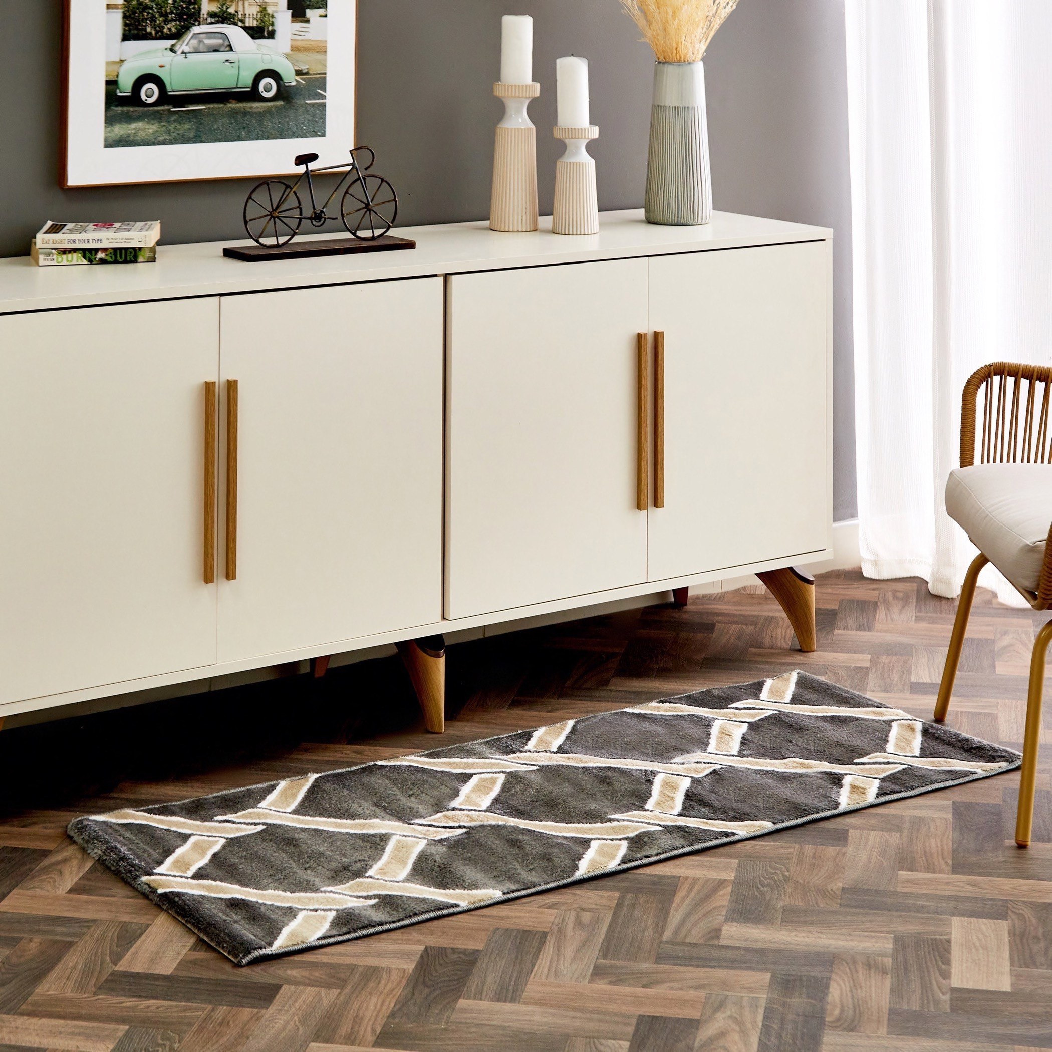 سجادة بولي بروبلين مقاومة للبقع من زايان سايلر - 60x150 سم-hbxdecorandfurnishings-floorcoverings-rugs-image-4