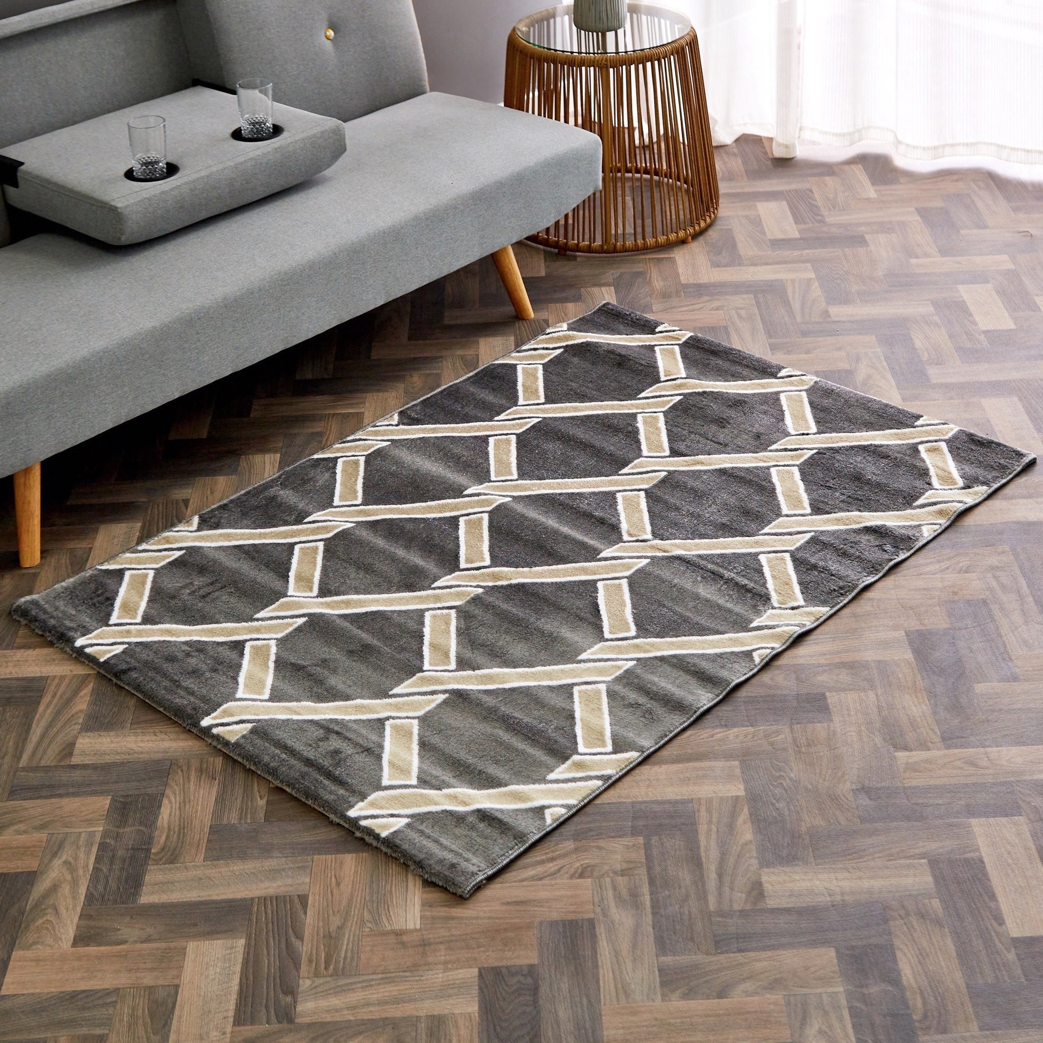 سجادة بولي بروبلين مقاومة للبقع من زيان سيلر - 110x160 سم-hbxdecorandfurnishings-floorcoverings-rugs-image-1