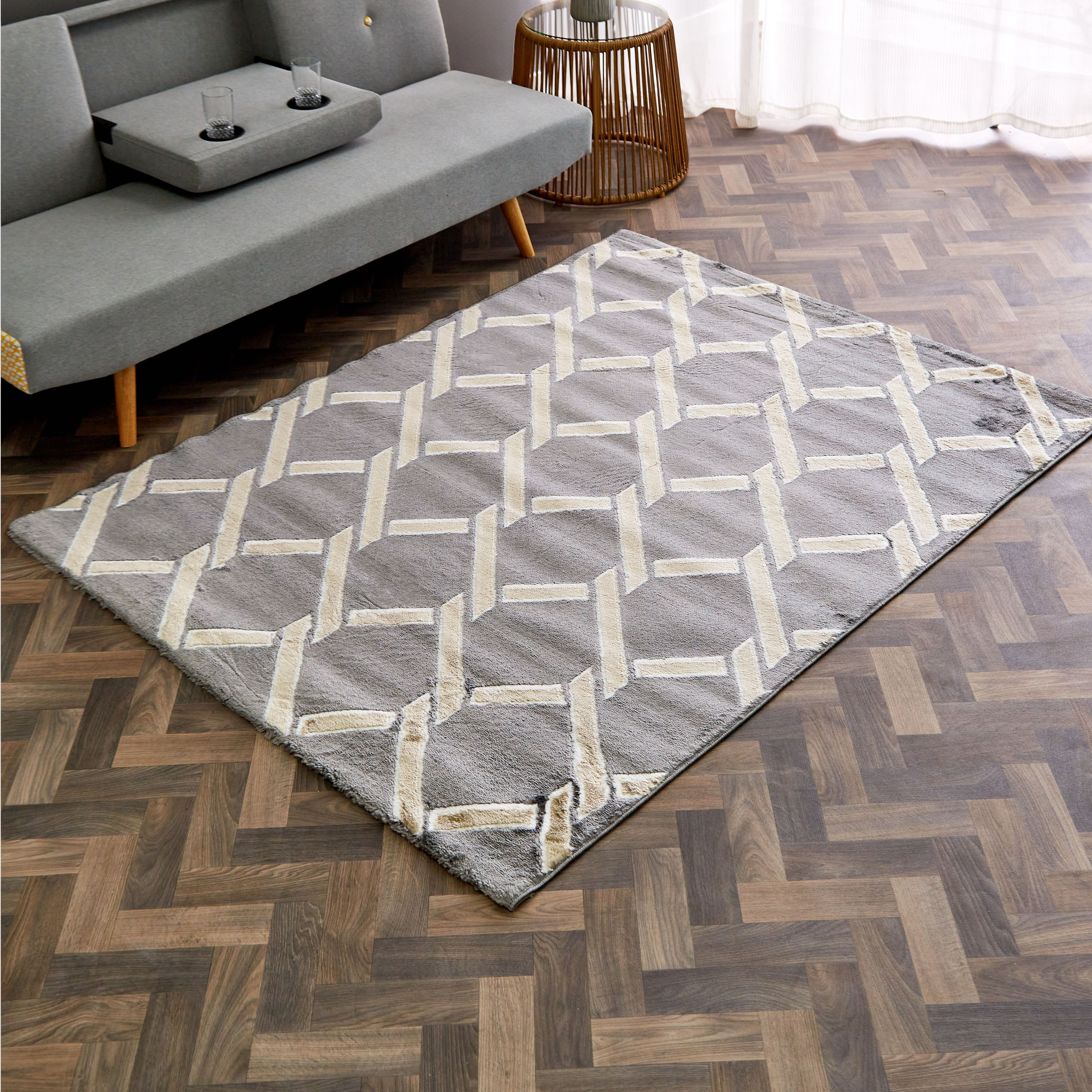 سجادة بولي بروبلين مقاومة للبقع من زايان سايلر - 150x200 سم-hbxdecorandfurnishings-floorcoverings-rugs-image-1