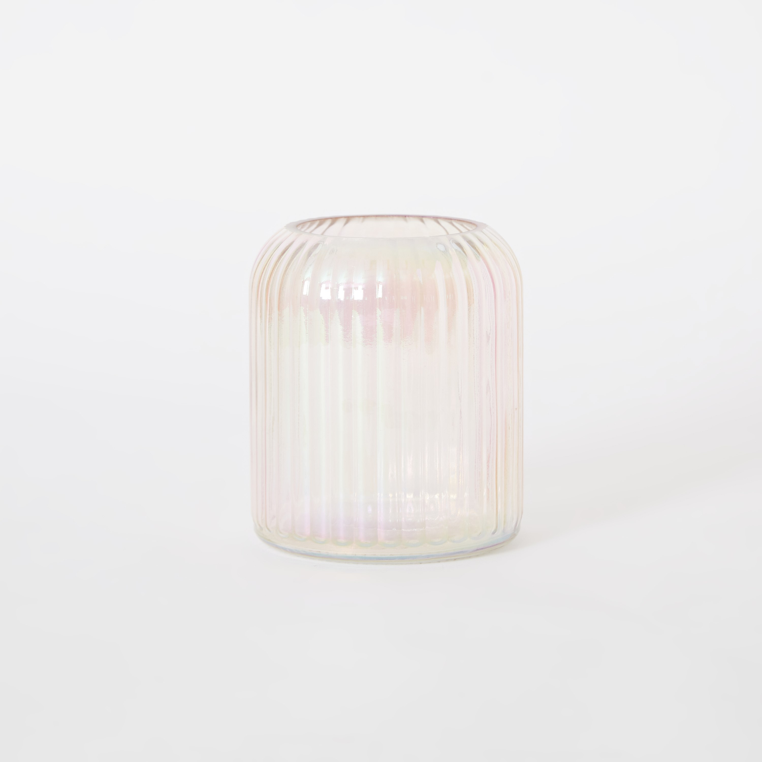 Elenor Iridescence Glass Vase - 10.8x12.7 cm-hbxbedroom-decorandaccessories-vases-image-6