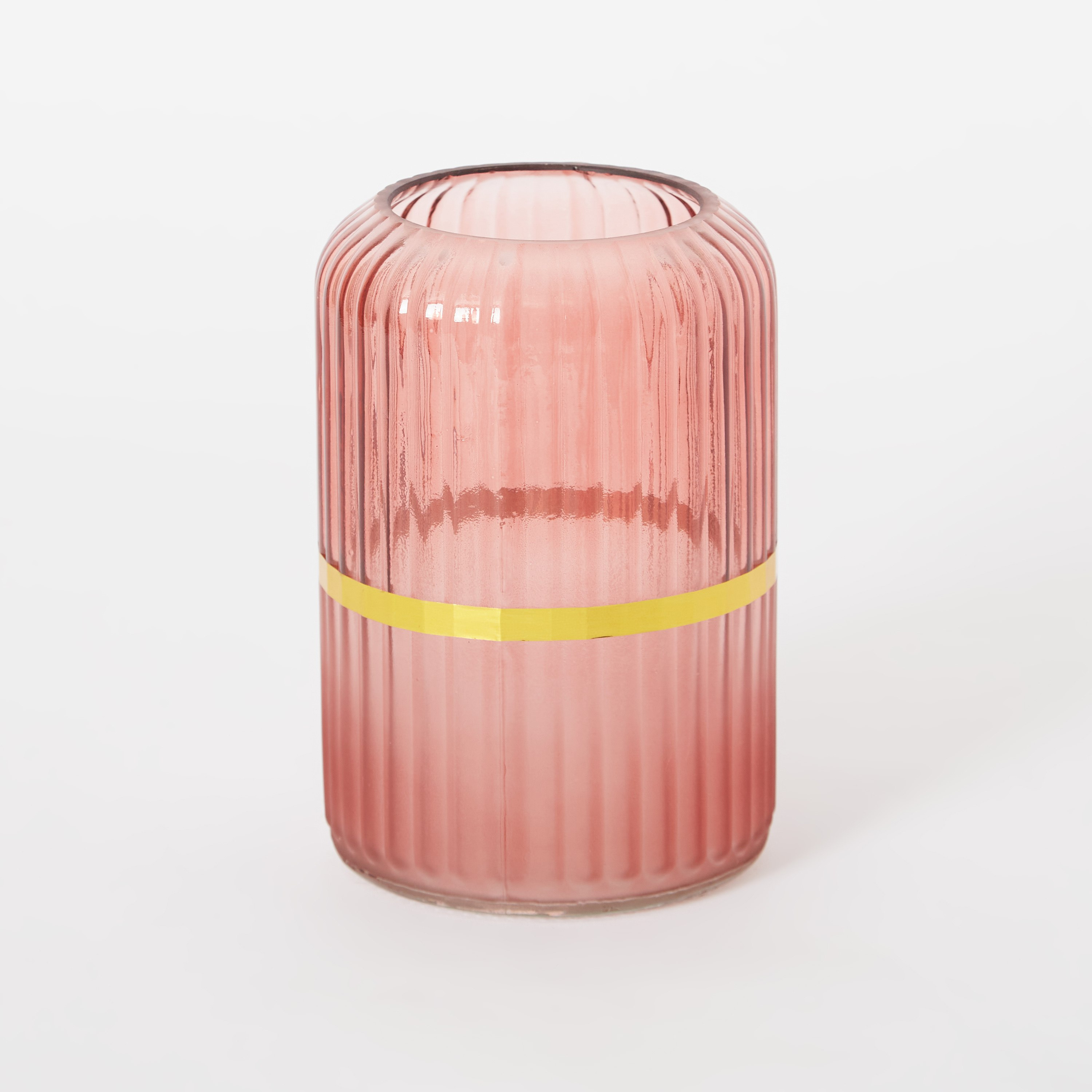 مزهرية زجاجية مضلعة من إلينور - 10.8x16.5 سم-hbxbedroom-decorandaccessories-vases-image-6