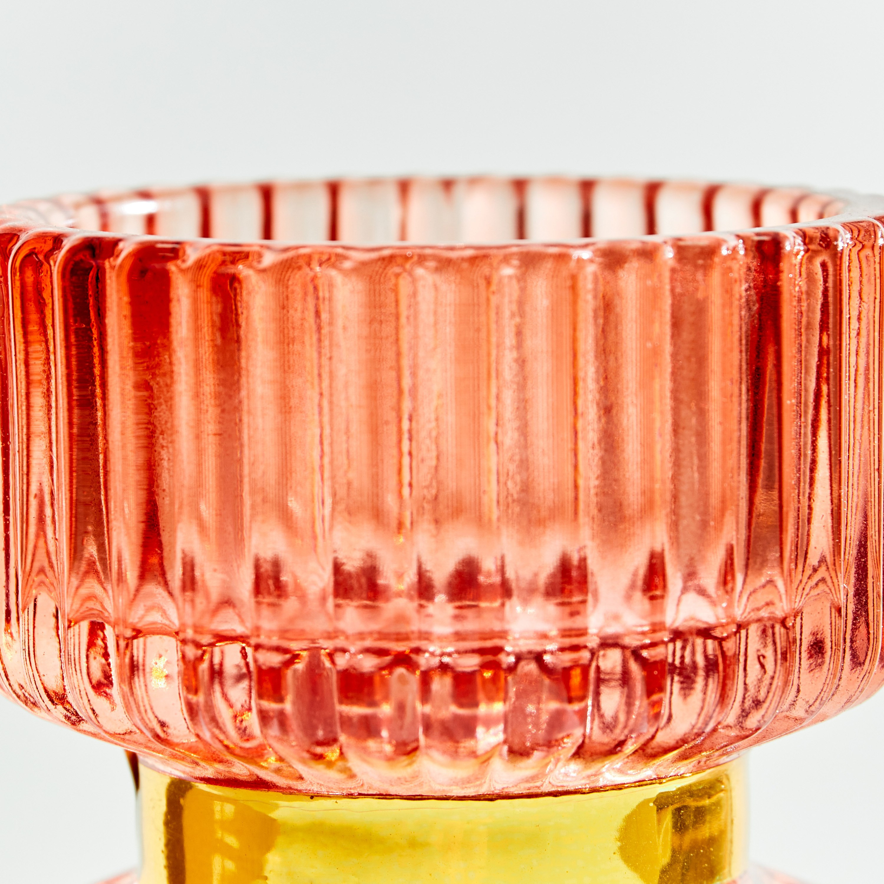 حامل شموع زجاجي متعدد الطبقات من إلينور - 6x8 سم-hbxlivingroom-decorandaccessories-candleholders-image-3