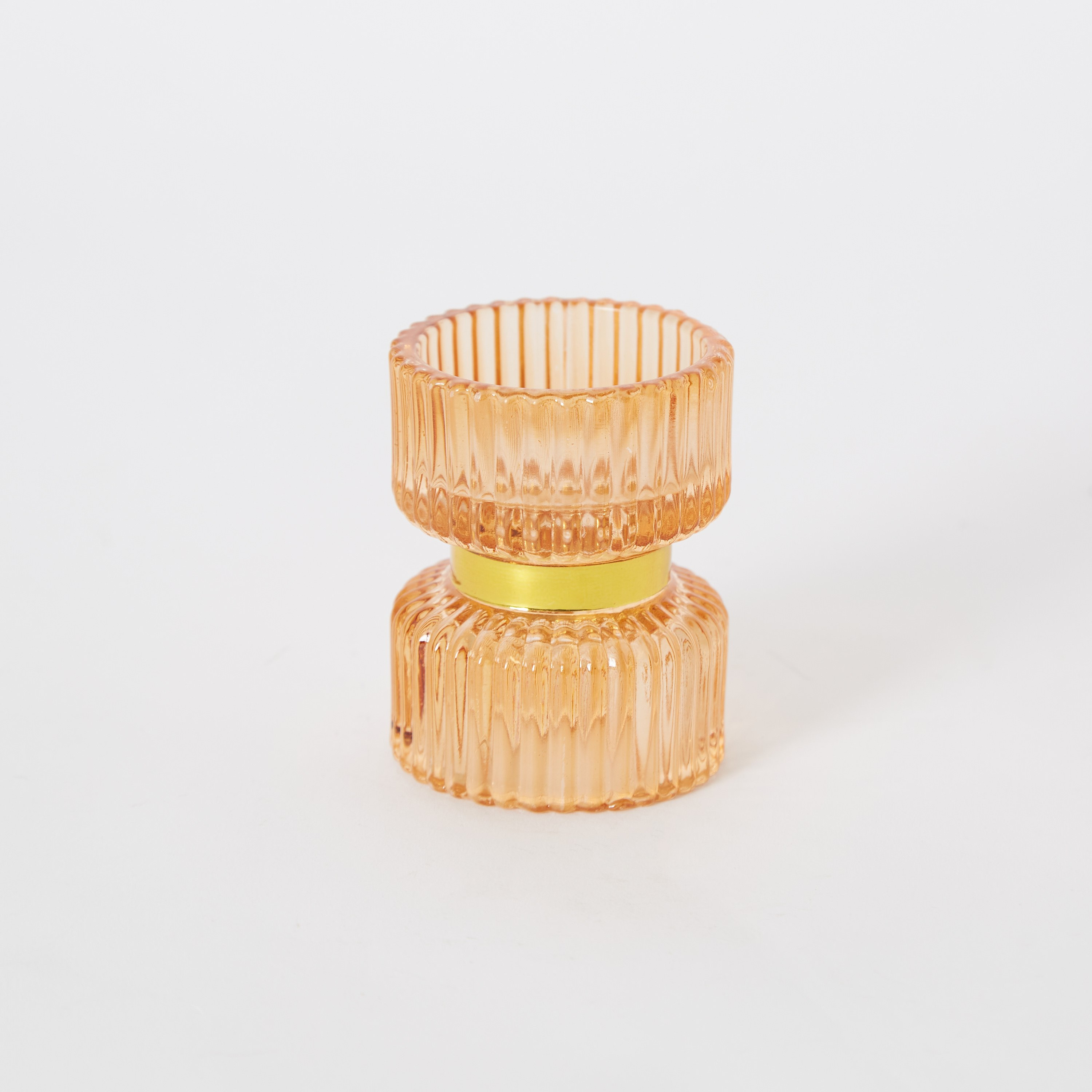 حامل شموع زجاجي متعدد الطبقات من إلينور - 6x8 سم-hbxlivingroom-decorandaccessories-candleholders-image-6