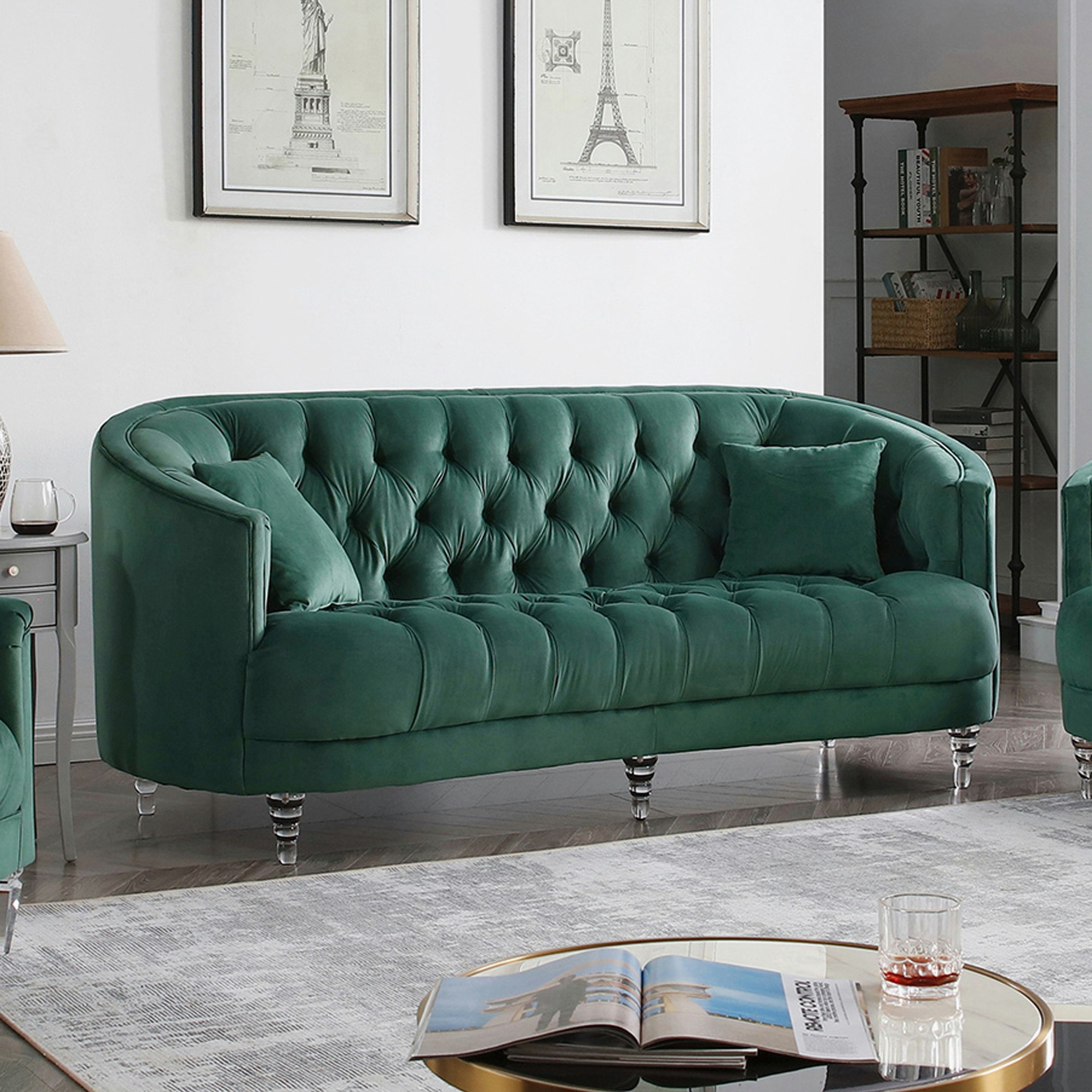 كنبة مخملية 3 مقاعد مع وسادتين من سويث-hbxlivingroom-sofasandarmchairs-sofas-image-1