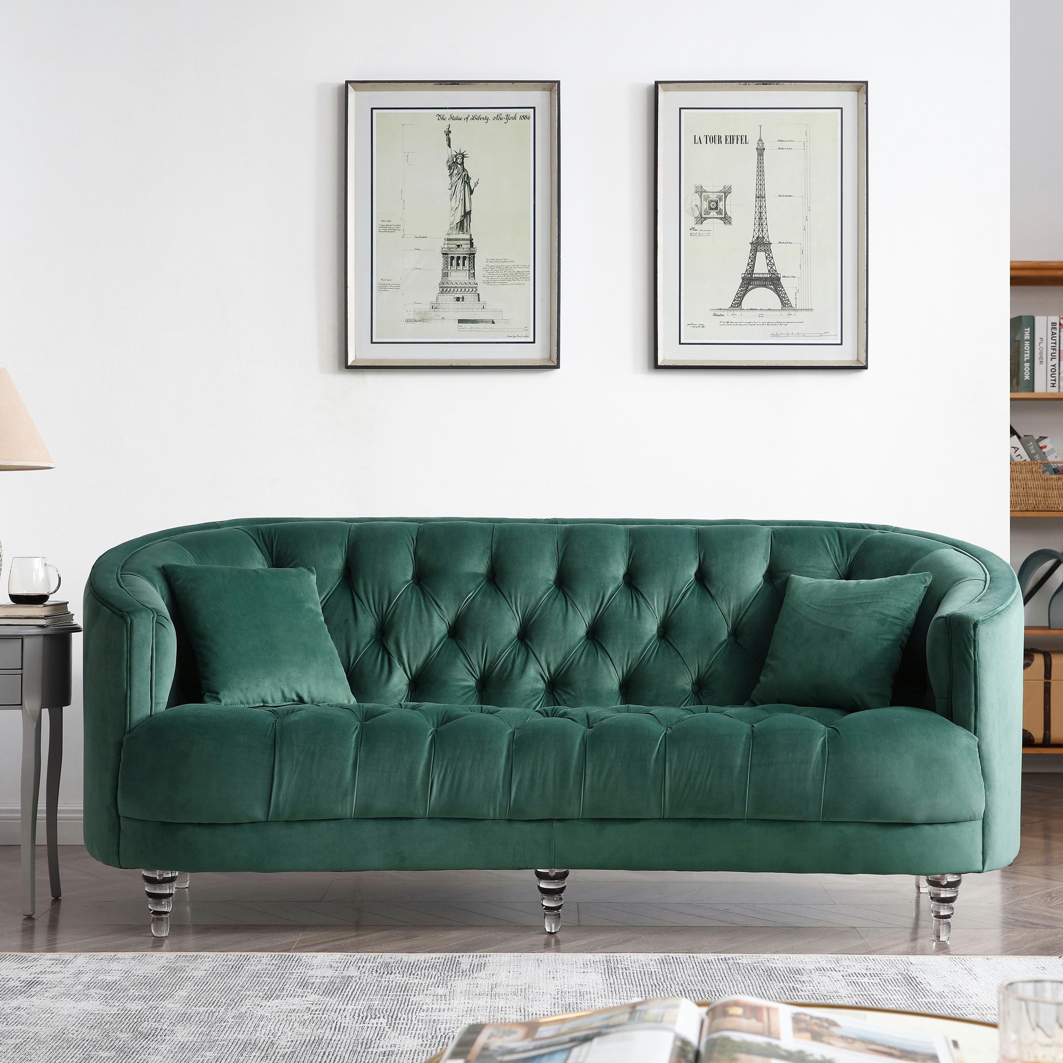 كنبة مخملية 3 مقاعد مع وسادتين من سويث-hbxlivingroom-sofasandarmchairs-sofas-image-2