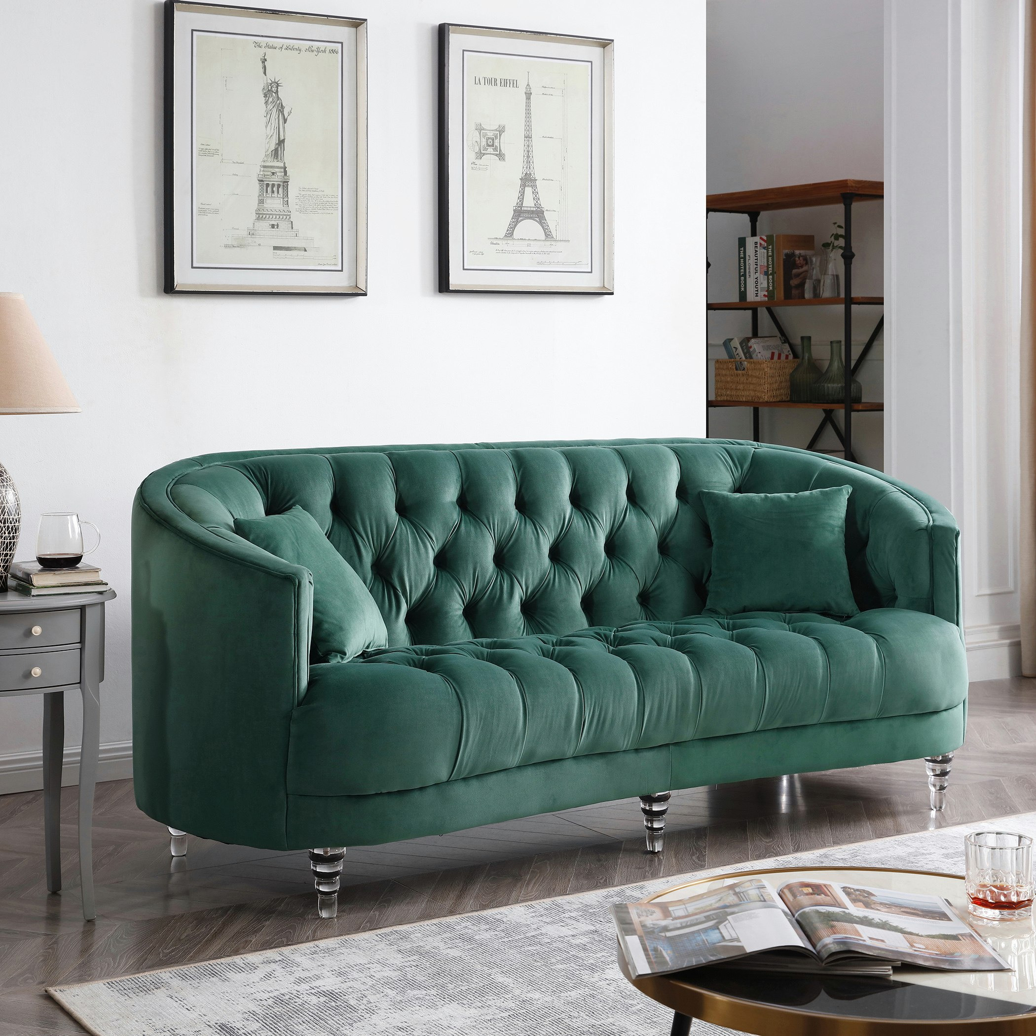 كنبة مخملية 3 مقاعد مع وسادتين من سويث-hbxlivingroom-sofasandarmchairs-sofas-image-3