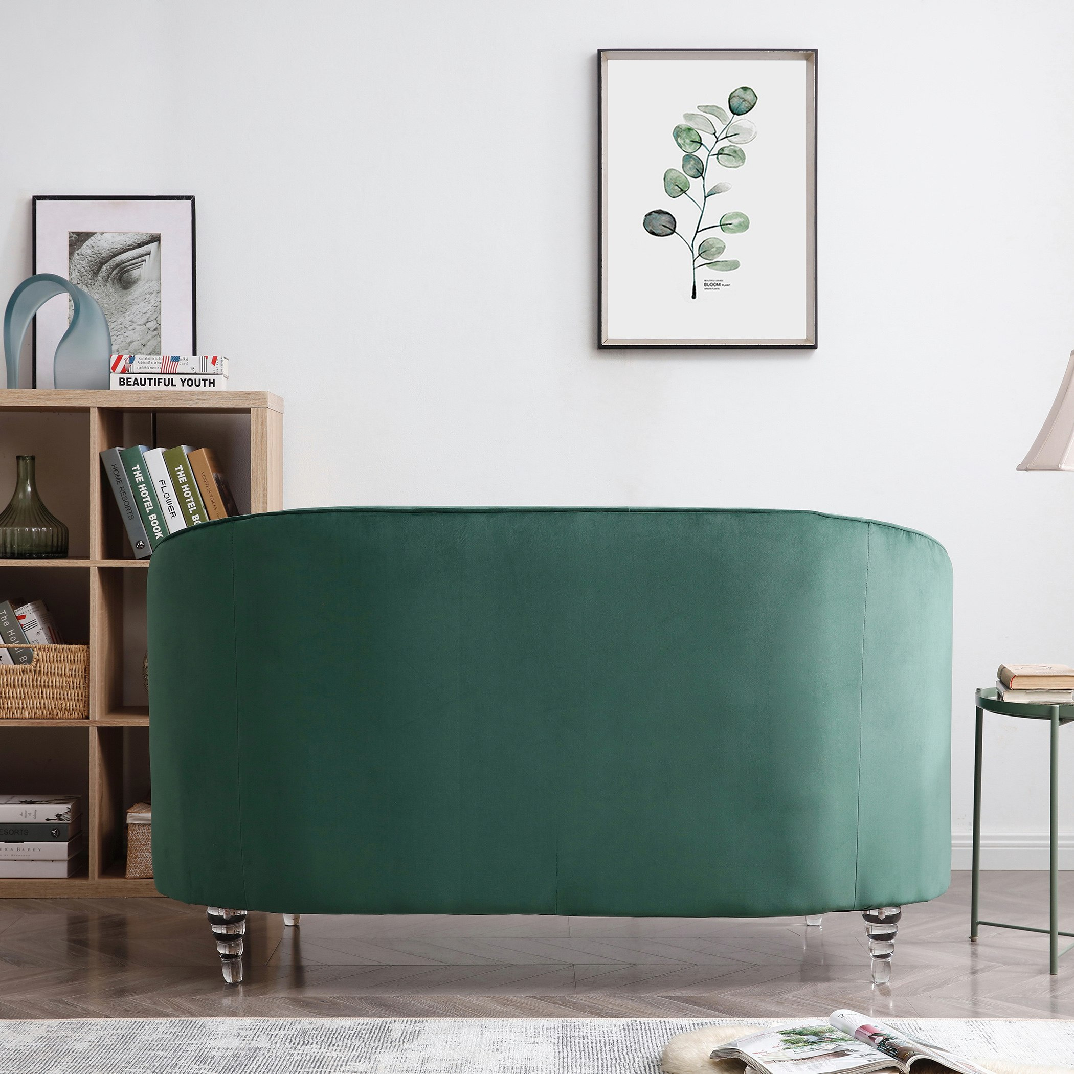 كنبة مخملية مقعدين مع وسادتين من سويث-hbxlivingroom-sofasandarmchairs-sofas-image-5