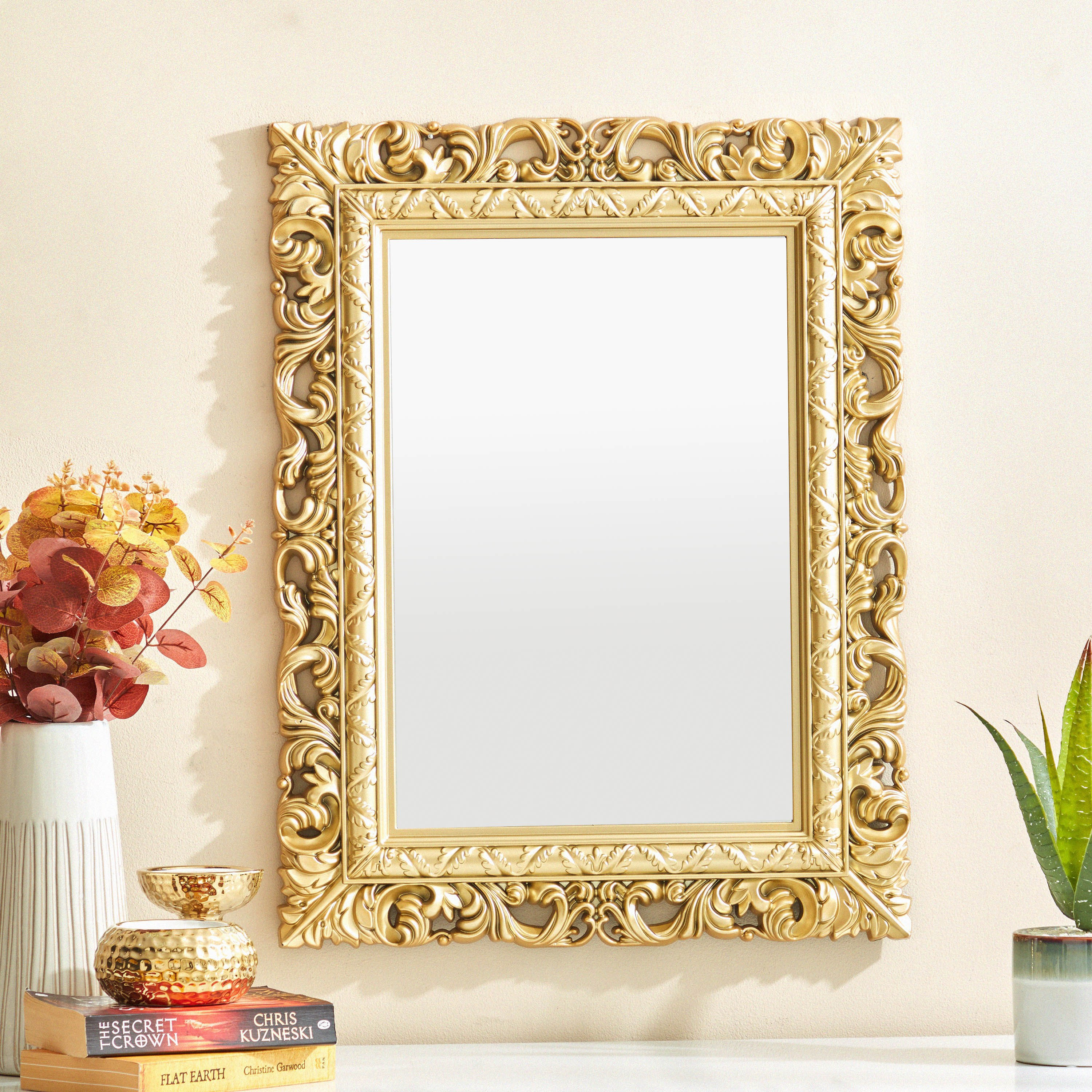مرآة ديكور مستطيلة من ثيو - 50x3x64 سم-PROMO_HB_AE_B1G1_250925-image-1