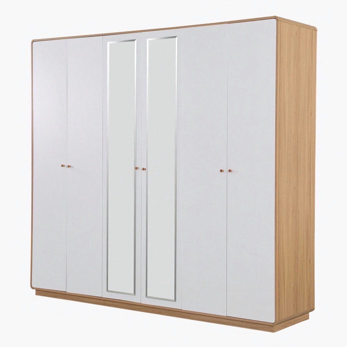 خزانة ملابس بـ6 أبواب ومرآتين من أوتاوا-hbxfurniture-wardrobes-image-1