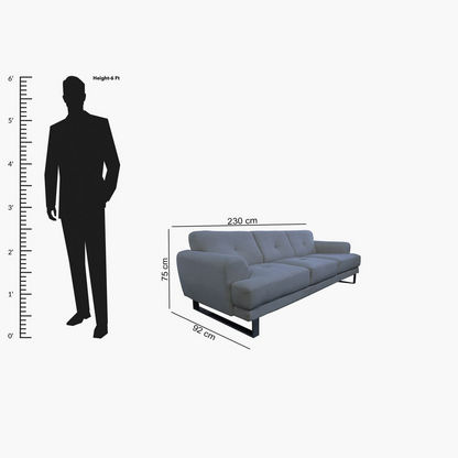 Spencer 3-Seater Sofa-Sofas-image-8