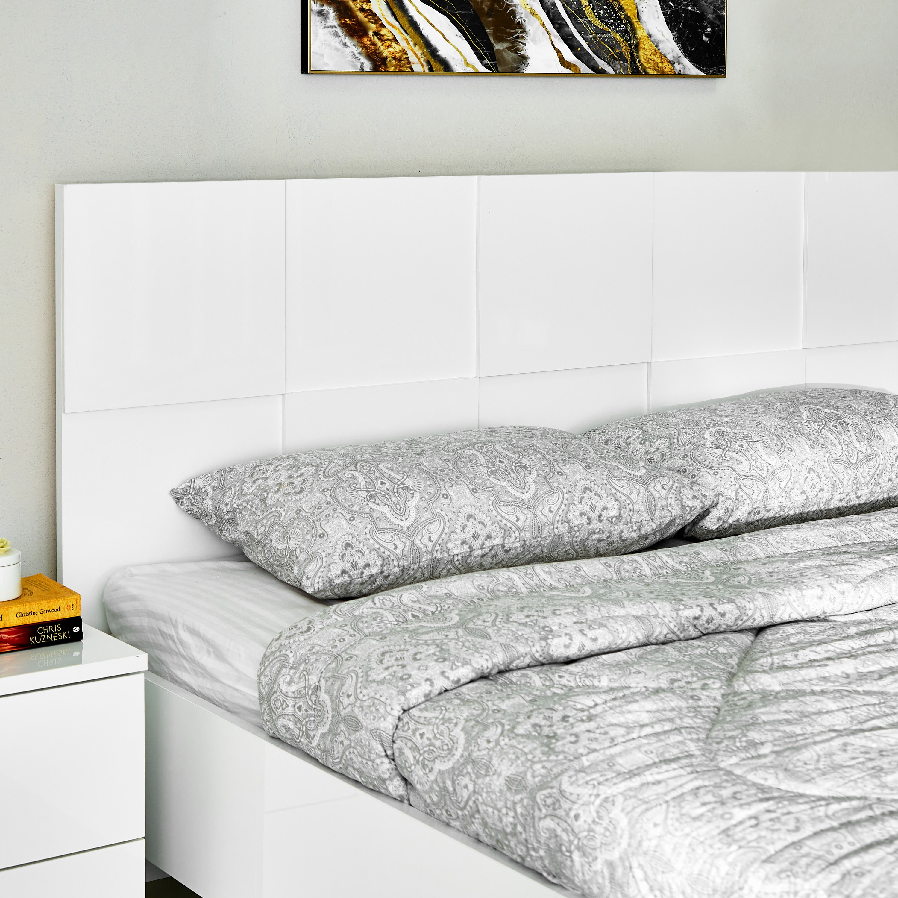 Hamburg 4-Piece King Bedroom Set without Mirror - 180x200 cm-hbxbedroom-bedsandbedsets-bedroomsets-king-image-11