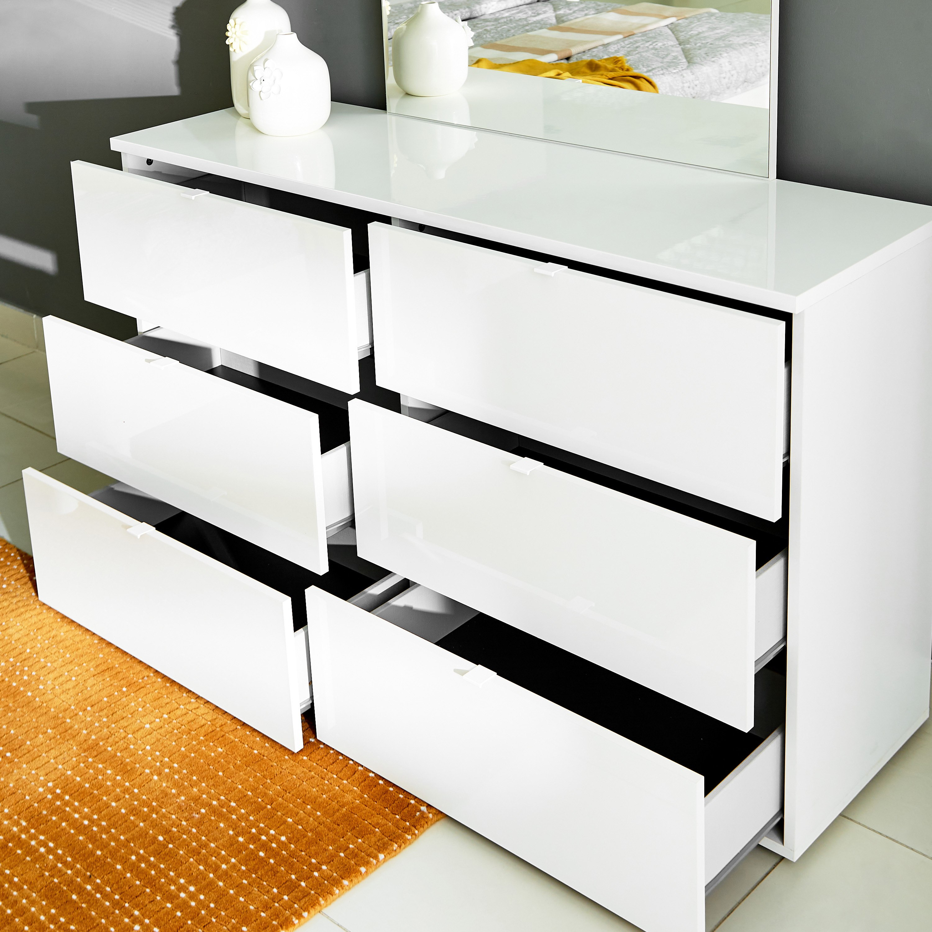 Hamburg 4-Piece King Bedroom Set without Mirror - 180x200 cm-hbxbedroom-bedsandbedsets-bedroomsets-king-image-6