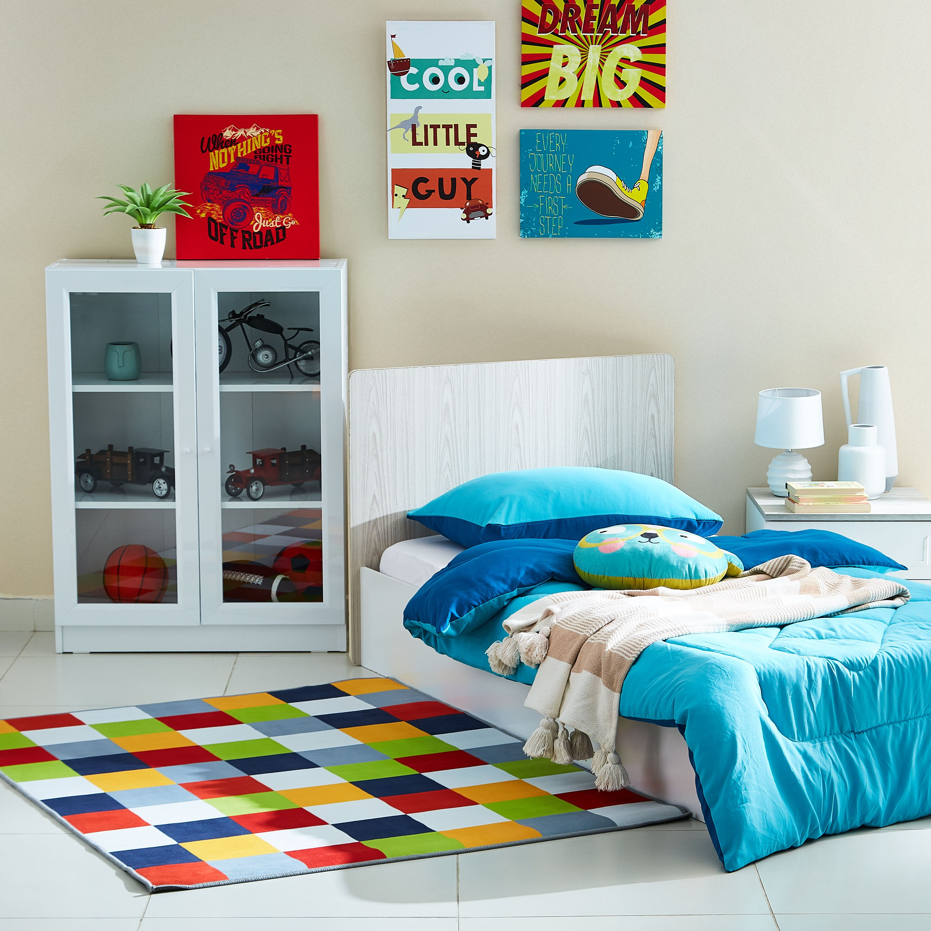 سجادة أطفال بطبعات ملونة - 120x160 سم-hbxhomeware-hbxkidsandyouth-image-5