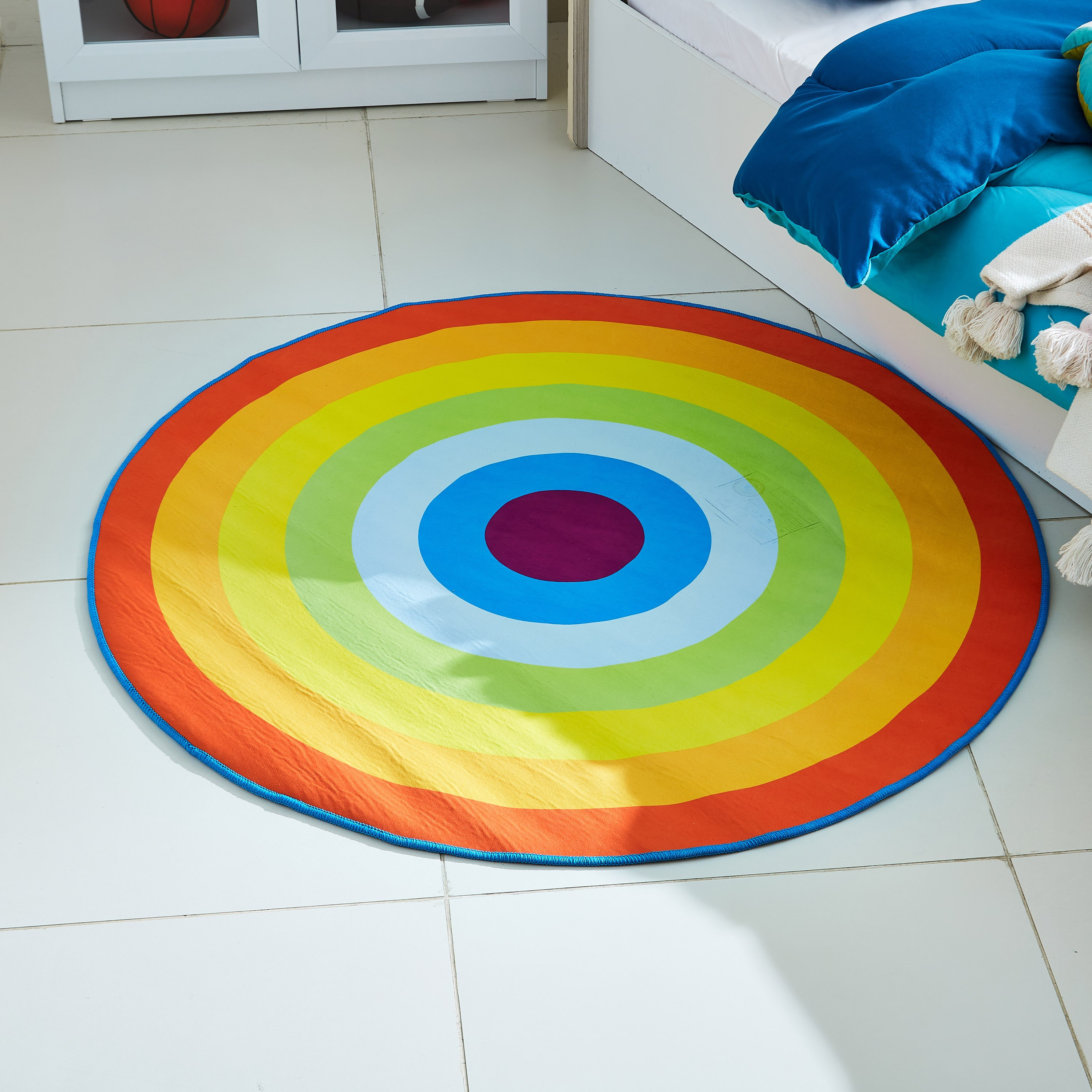 سجادة أطفال مستديرة للأطفال بطبعات من كومفي - 120 سم-hbxhomeware-hbxkidsandyouth-image-1