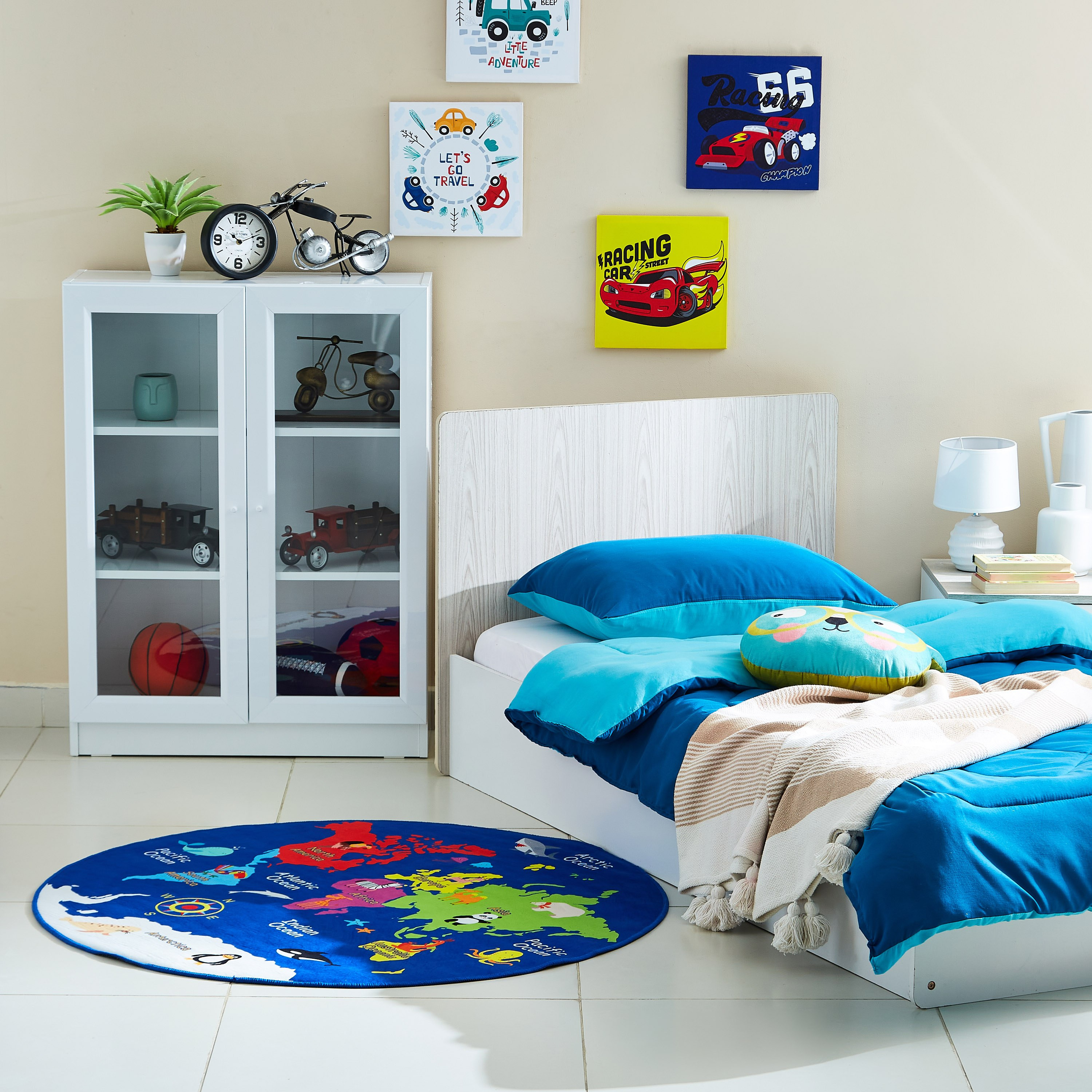 سجادة أطفال مستديرة للأطفال بطبعات من كومفي - 120 سم-hbxhomeware-hbxkidsandyouth-image-5