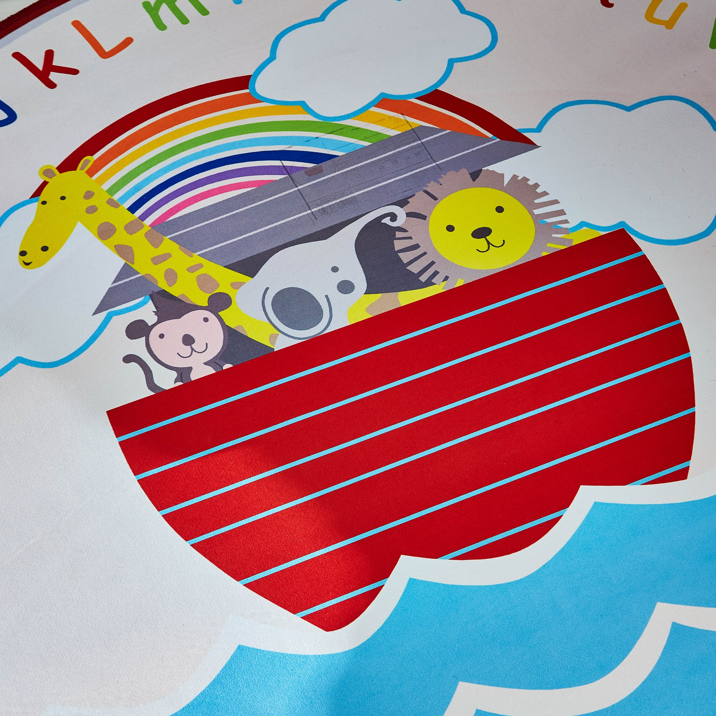Comfy Voyage Print Kids' Round Rug - 120 cm-hbxhomeware-hbxkidsandyouth-image-2