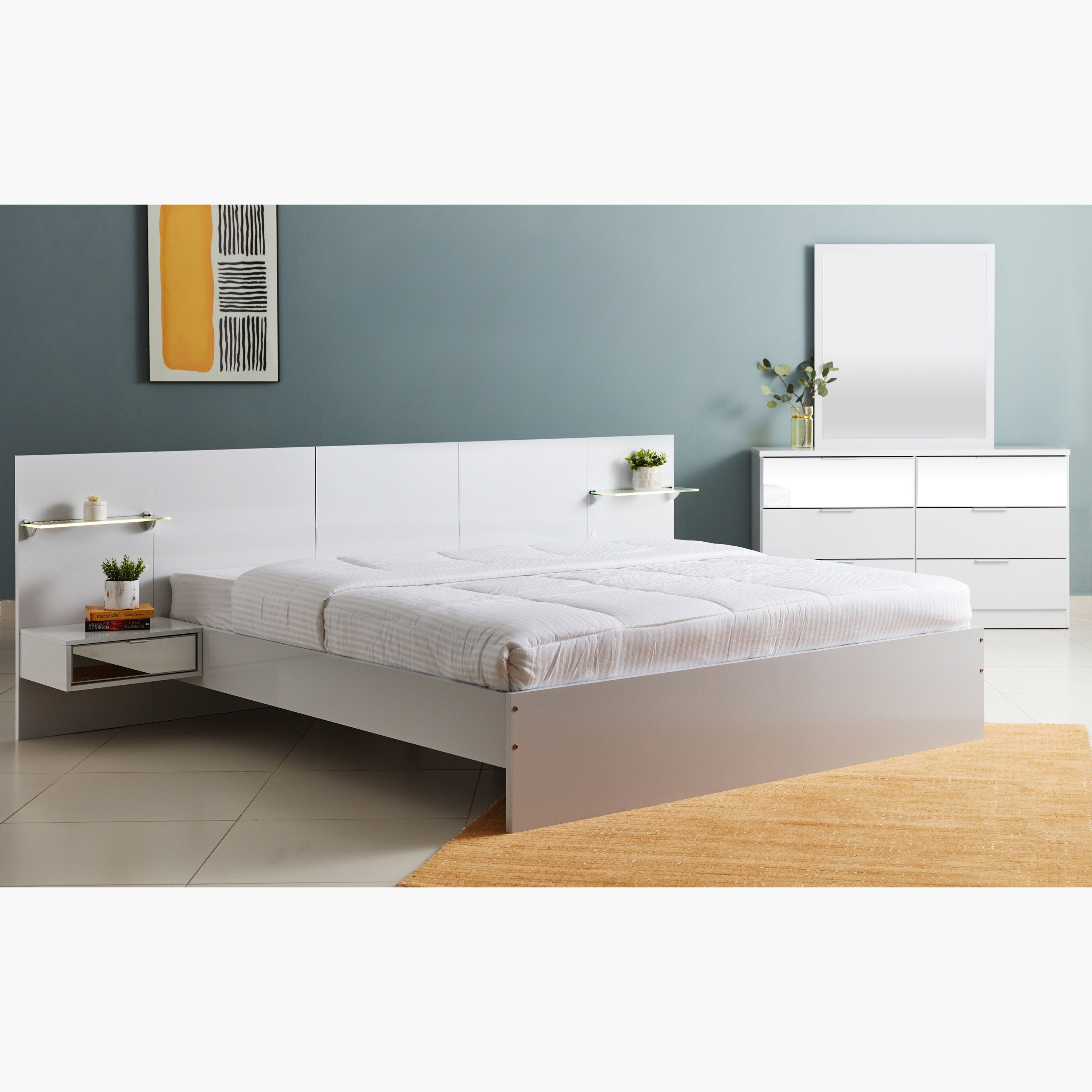 طقم غرفة نوم كينج 5 قطع من فروست - 180x200 سم-PROMO_HB_SA_HBX10_TH1000_NEW_031025-image-1