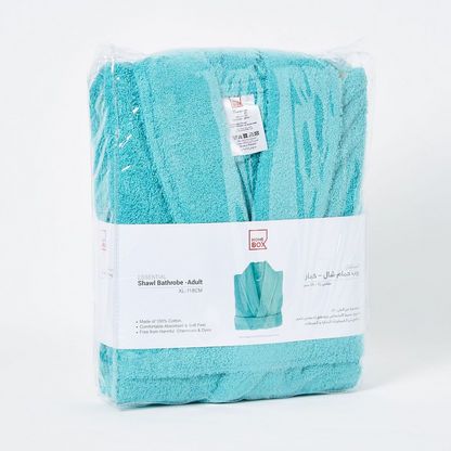 Essential Cotton Shawl Adult Bathrobe - Extra Large