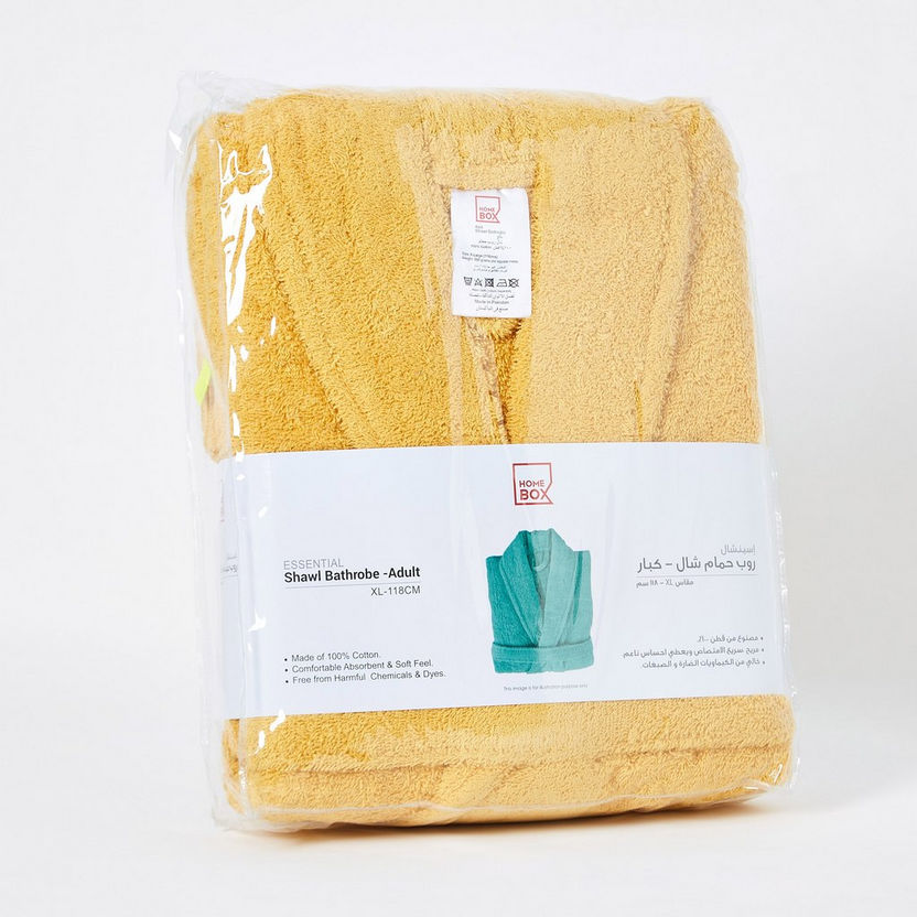 Essential Adult Shawl Bathrobe - Extra Large-Bathroom Textiles-image-4