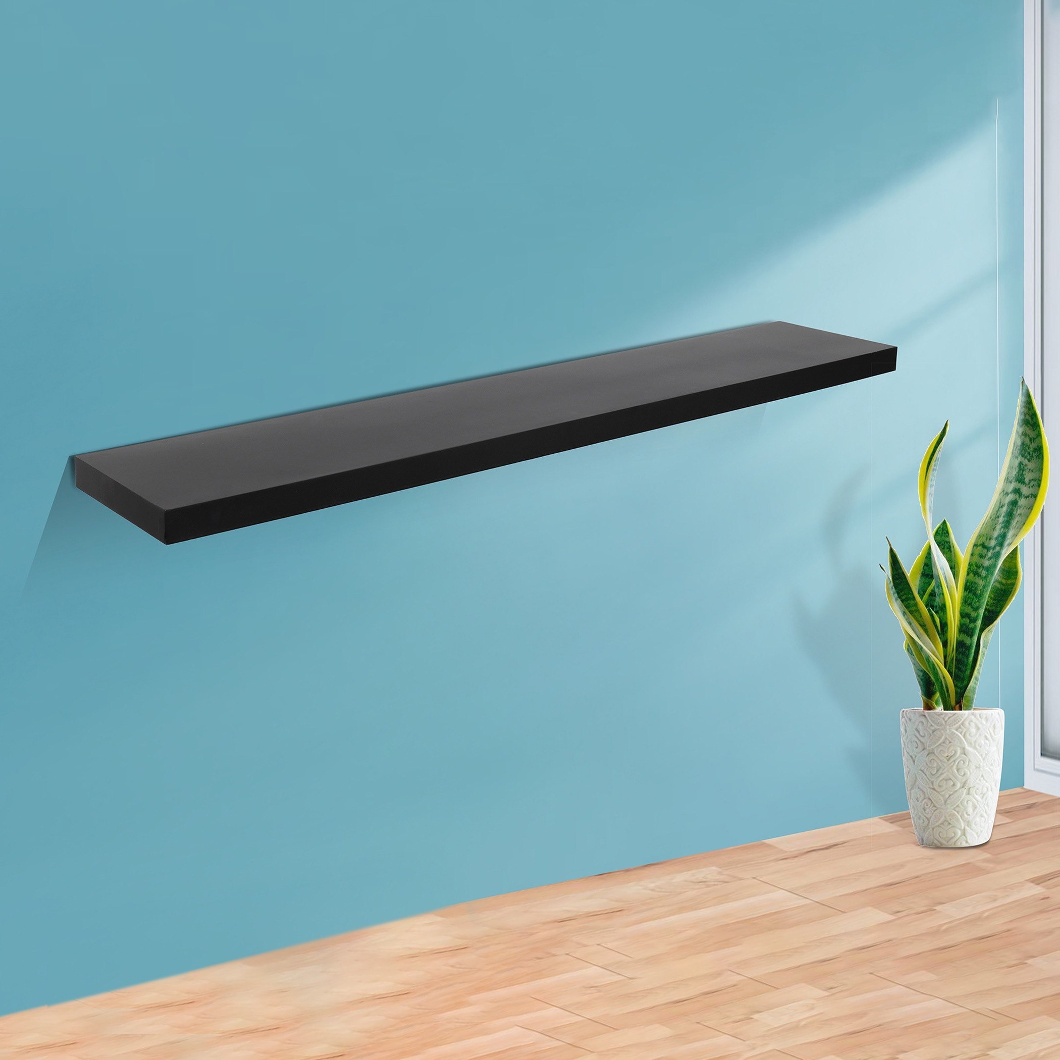 رف جداري من ميرفن - 120x24x4 سم-hbxfurniture-mediaunitsandstorage-wallshelves-image-1