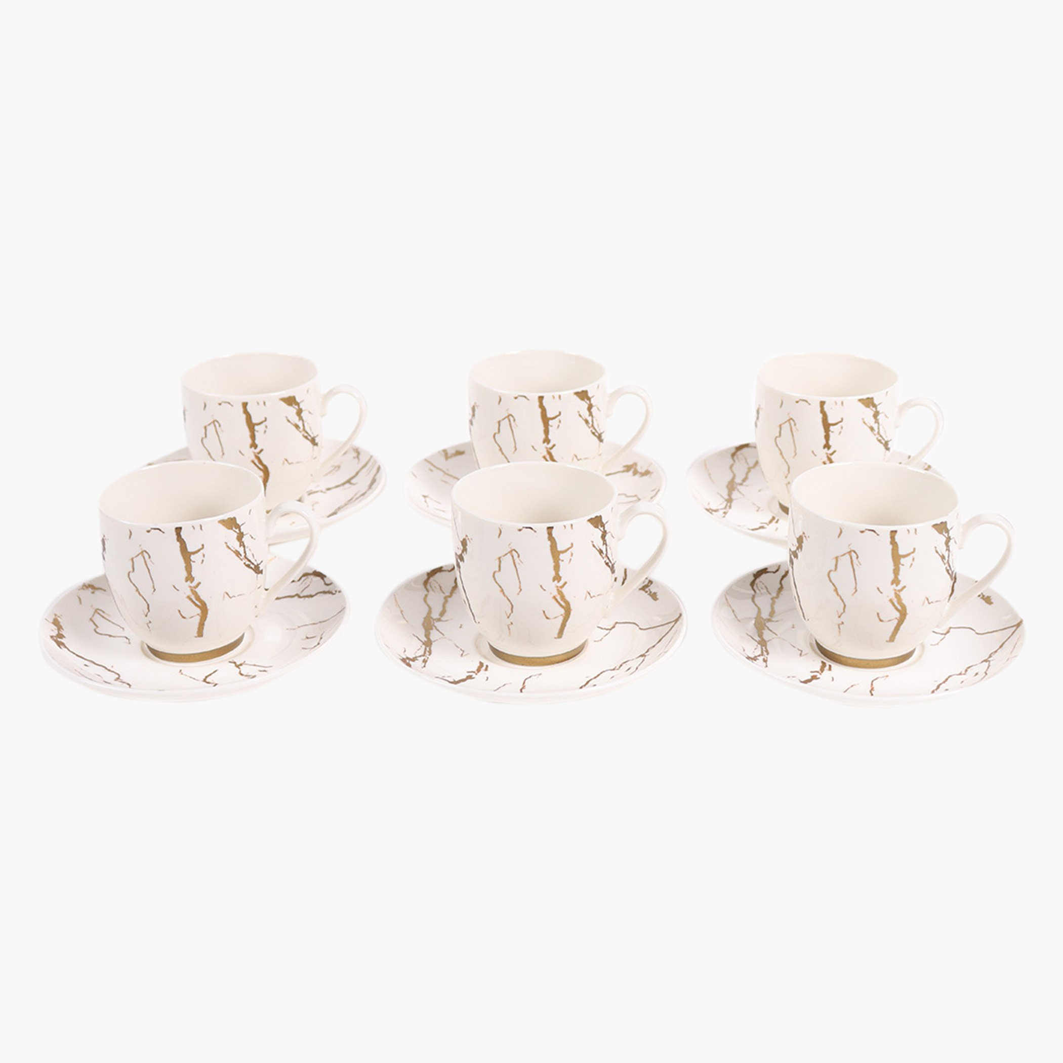 طقم فناجين وصحون 12 قطعة من أوركيد نيو - 220 مل-hbxhomeware-hbxkitchen-image-2