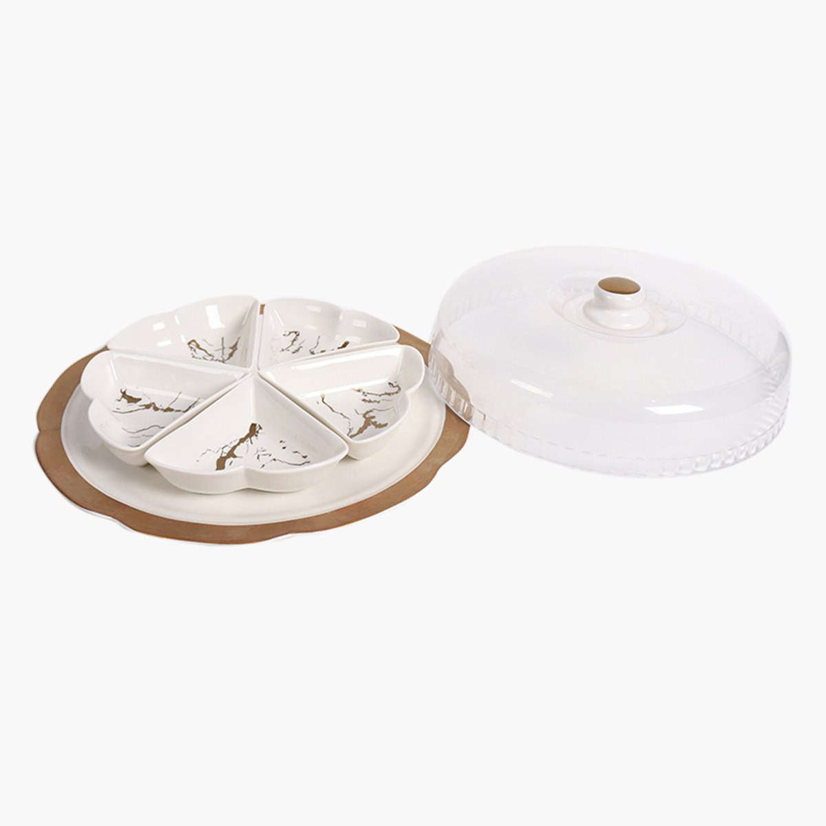 صحن تقديم بغطاء أكريليك من أوركيد نيو-hbxhomeware-hbxkitchen-image-4