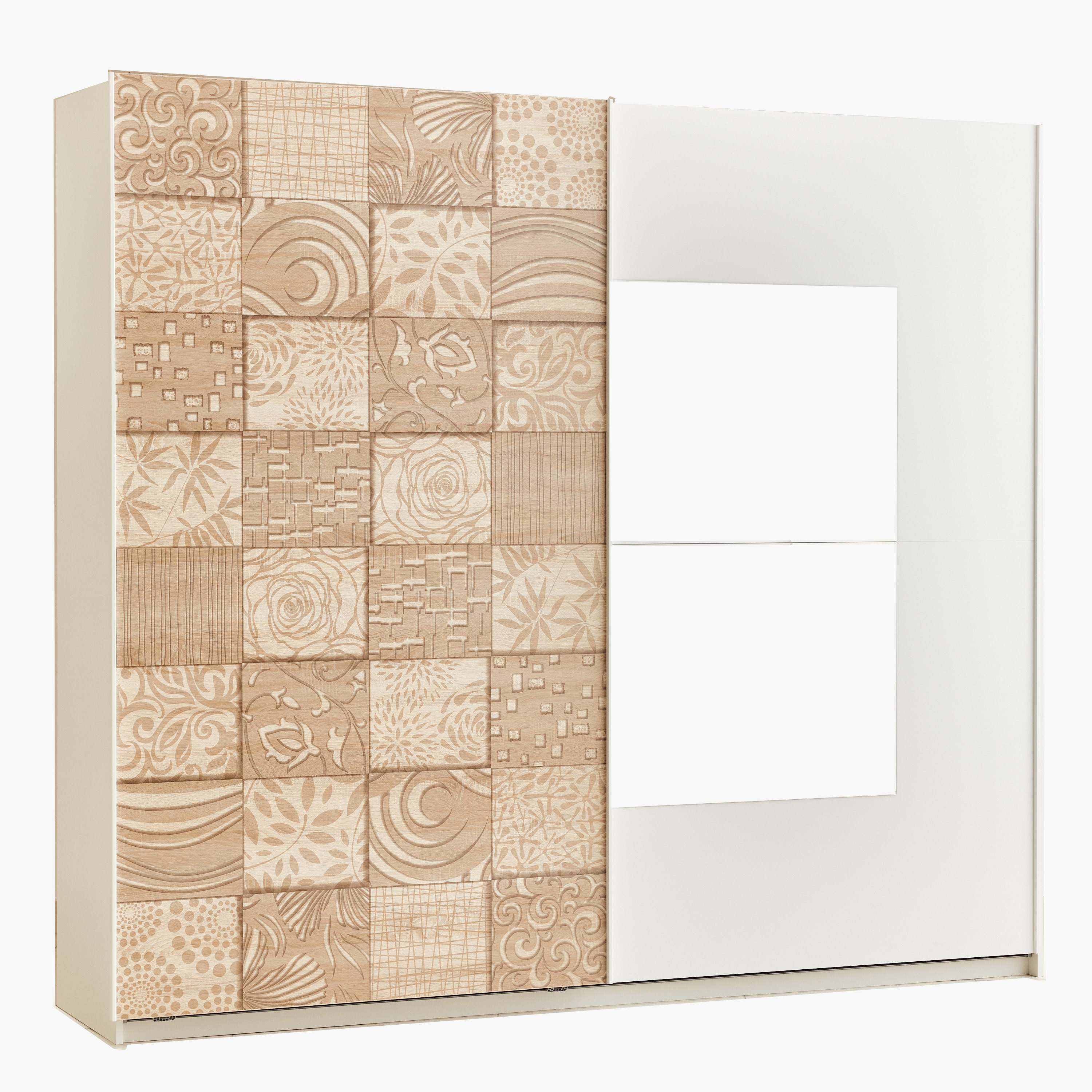 خزانة ملابس ببابين انزلاقيين ومرآة من جاردينيا-hbxfurniture-wardrobes-image-12