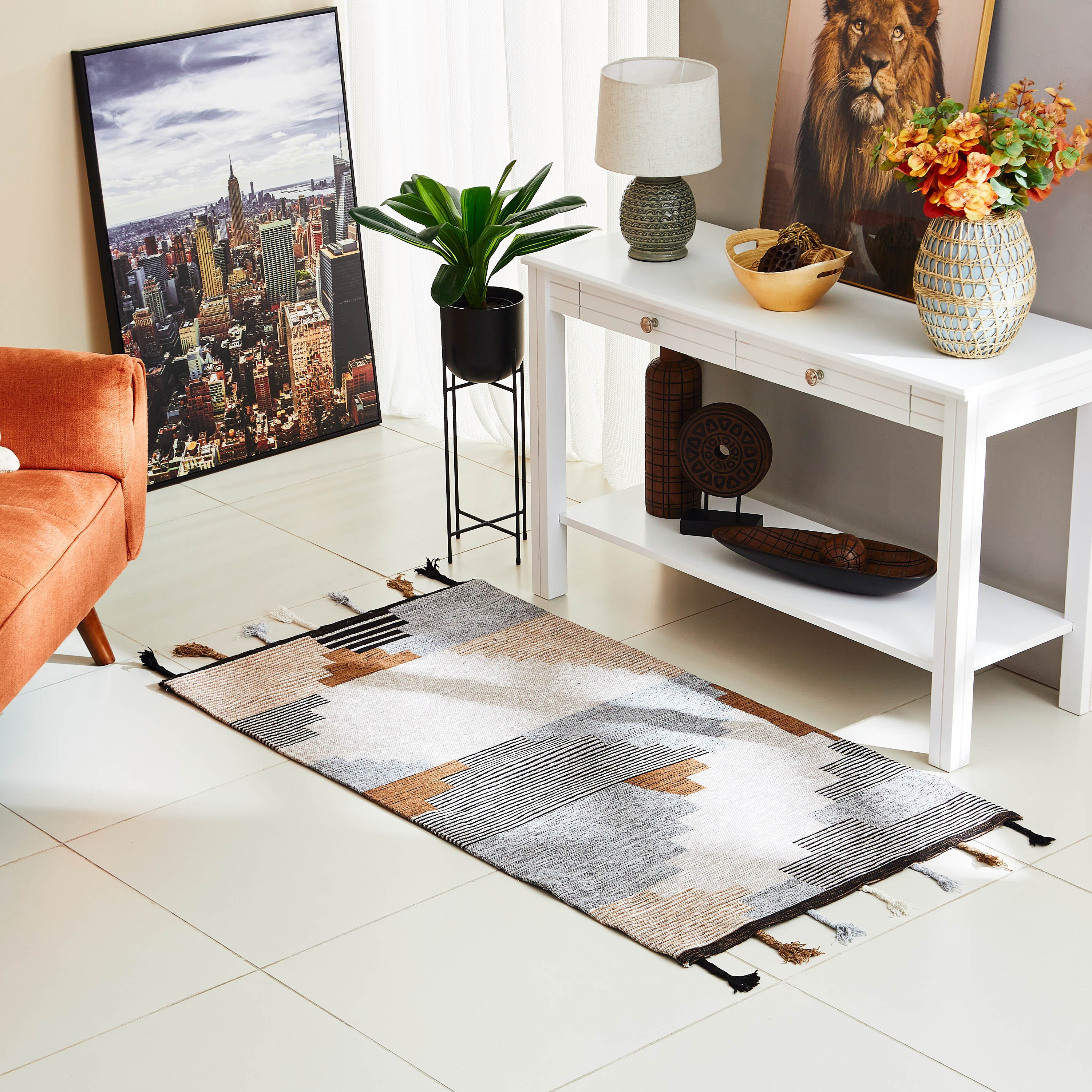 سجادة جاكارد من نورديك كاتالينا - 80x150 سم-hbxdecorandfurnishings-floorcoverings-rugs-image-1