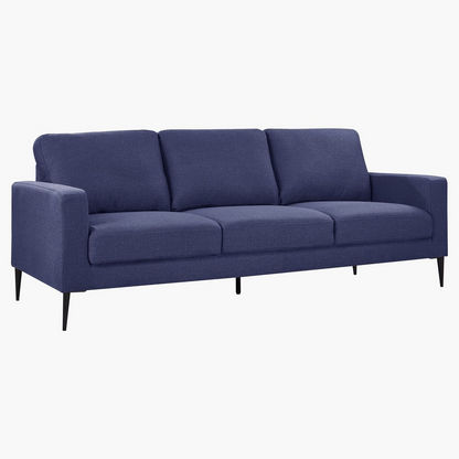 Stockholm 3-Seater Fabric Sofa