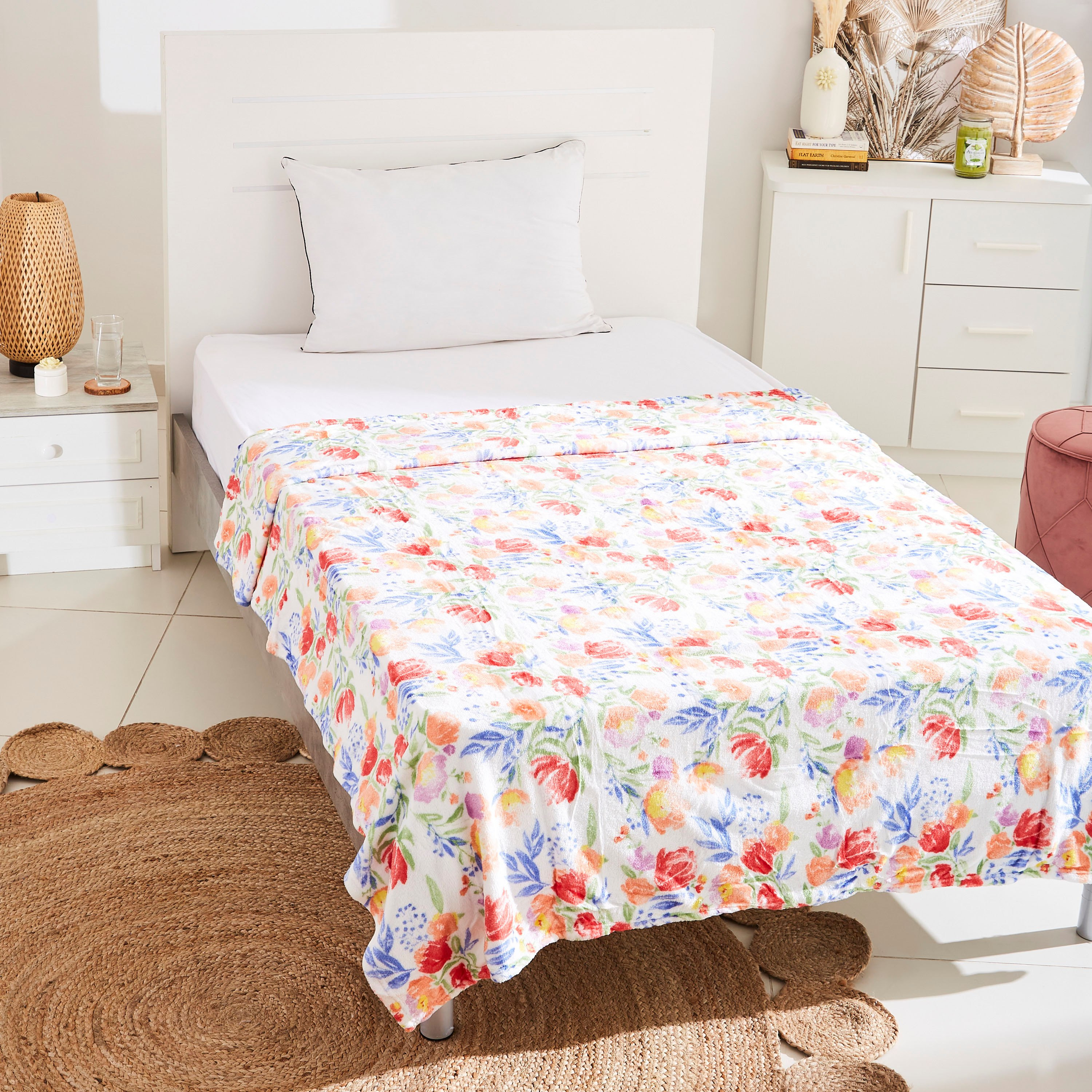بطانية فلانيل مزدوجة بطبعات من أونتاريو ألان - 150x220 سم-hbxhomeware-hbxbedroom-image-1