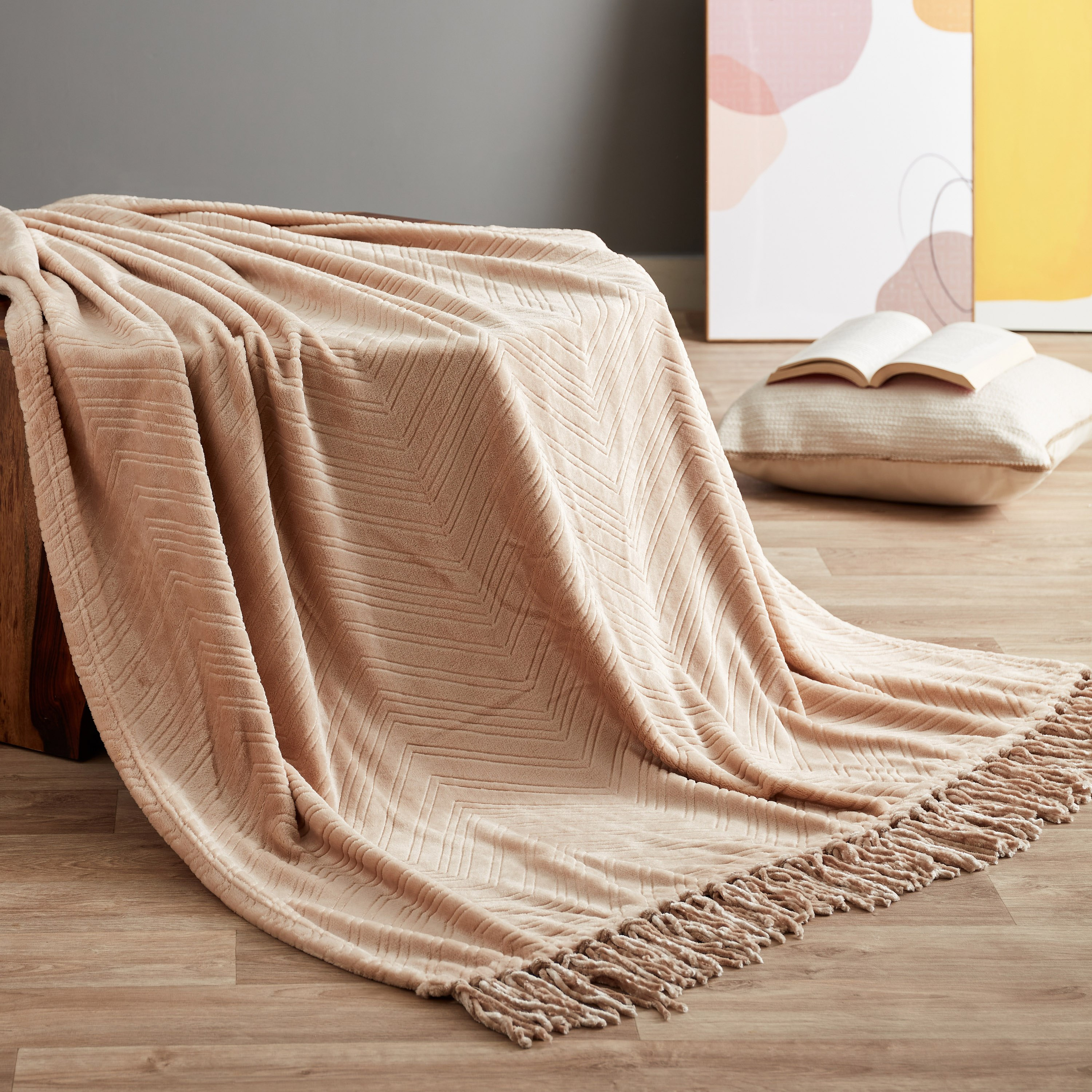 بطانية خفيفة منقوشة من لافيش - 130x180 سم-hbxhomeware-hbxbedroom-image-1